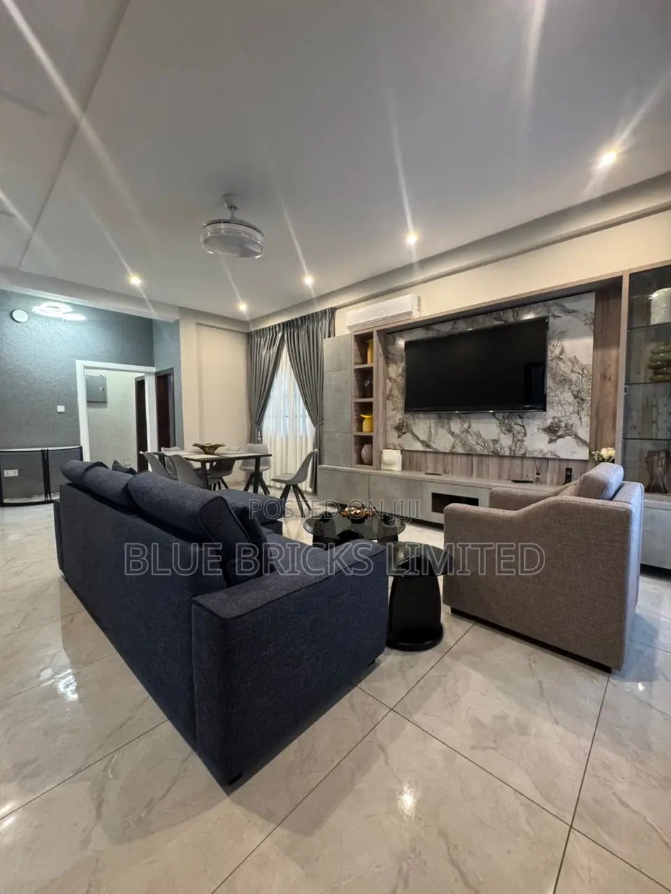 Furnished 2bdrm Apartment in Community 18, Sakumono for rent