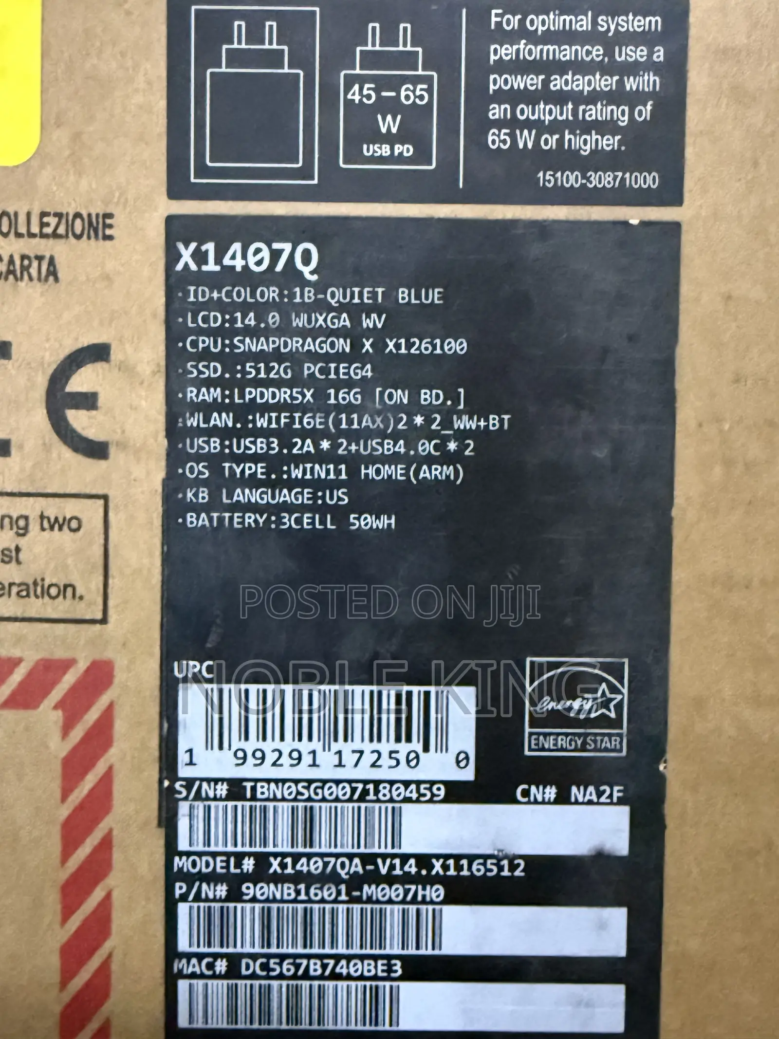 New Asus VivoBook Flip 14 TP401CA 16GB Qualcomm Snapdragon X Plus 512GB