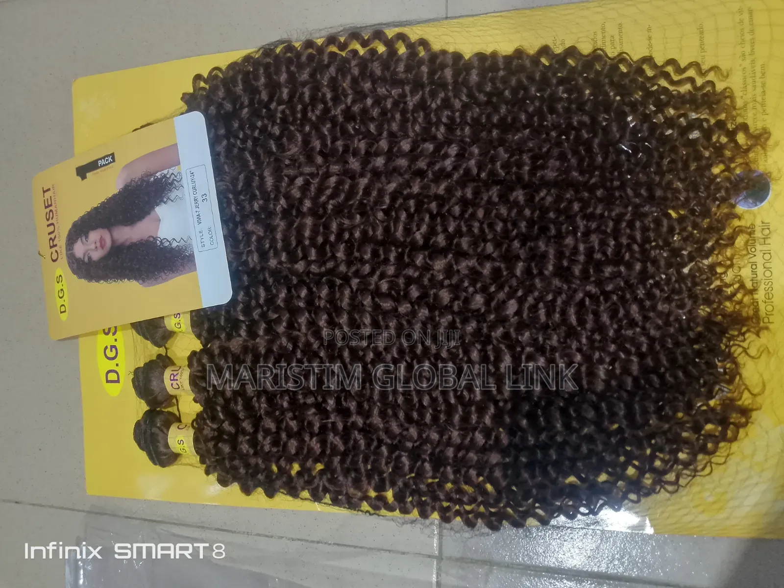 D. G. S Cruset Jerry Curly 24"