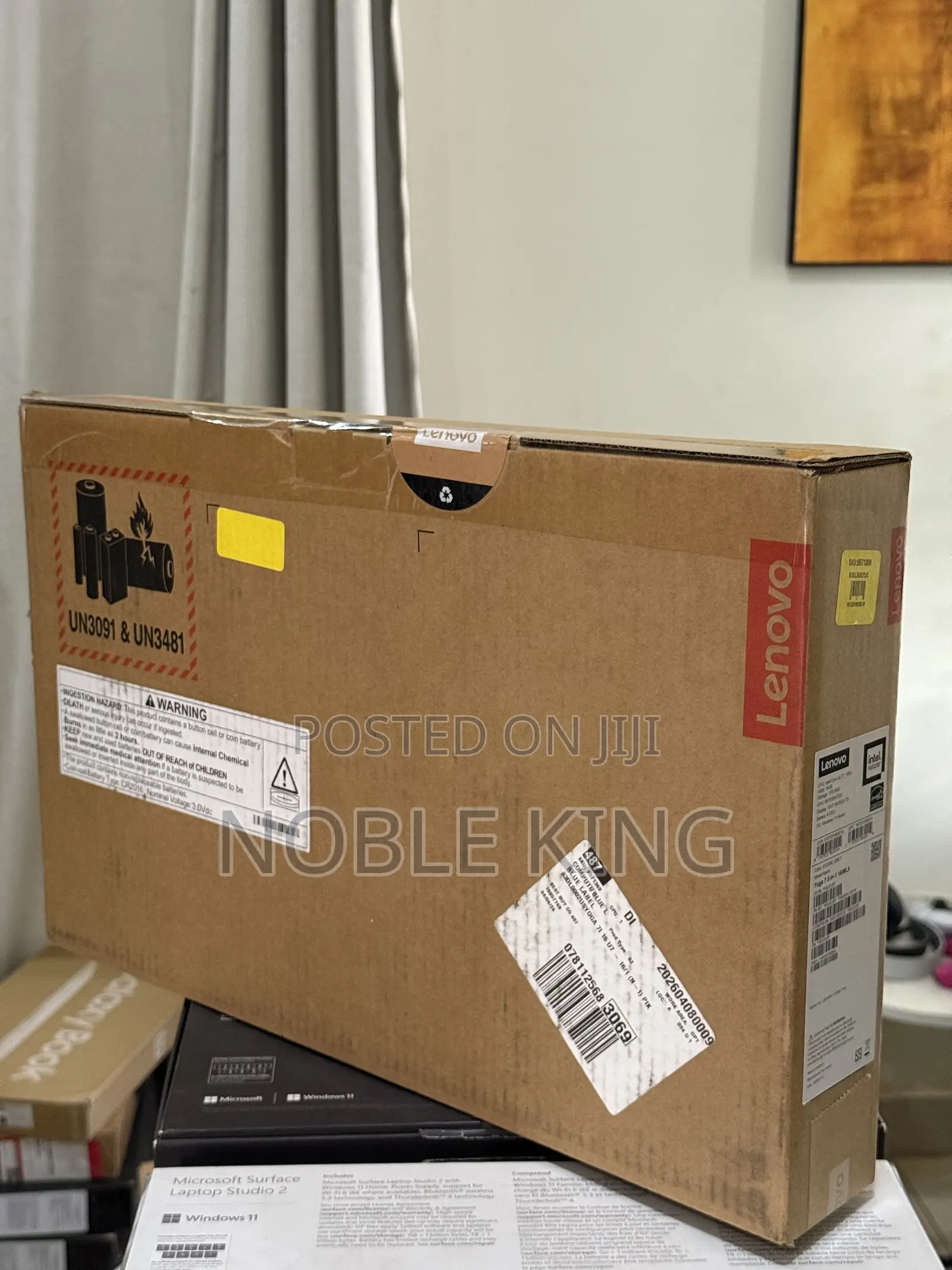 New Laptop Lenovo Yoga 7 15ITL5 16GB Intel Core Ultra 7 SSD 1T