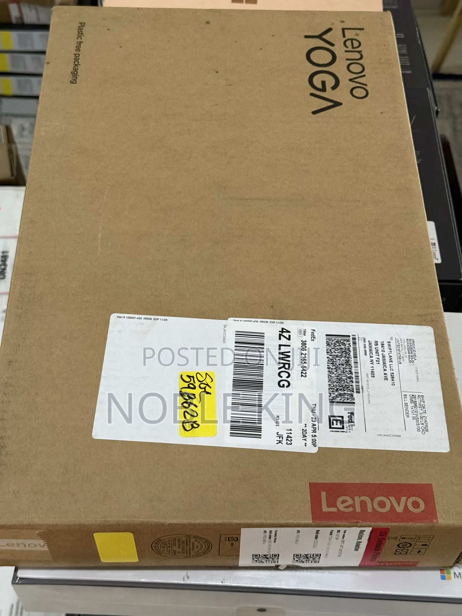 New Laptop Lenovo Yoga 7 15ITL5 16GB Intel Core Ultra 7 SSD 1T