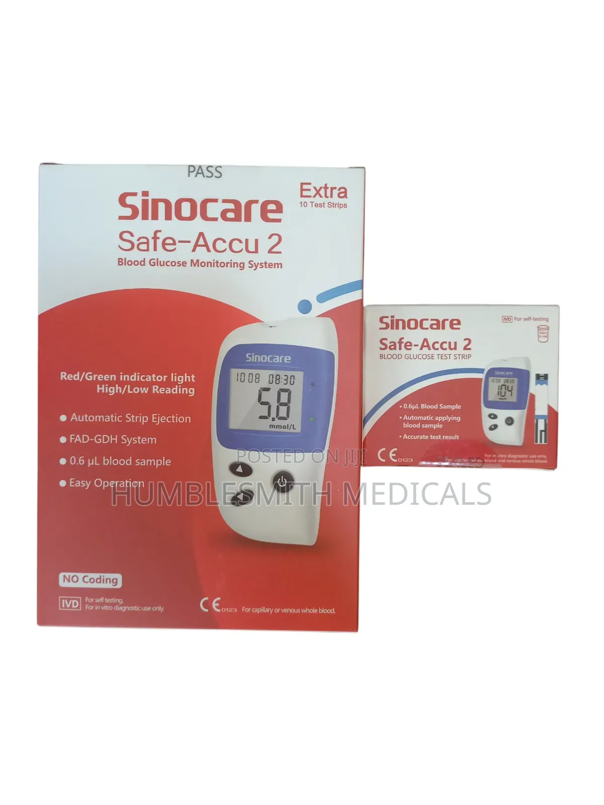 Sinocare Glucometer