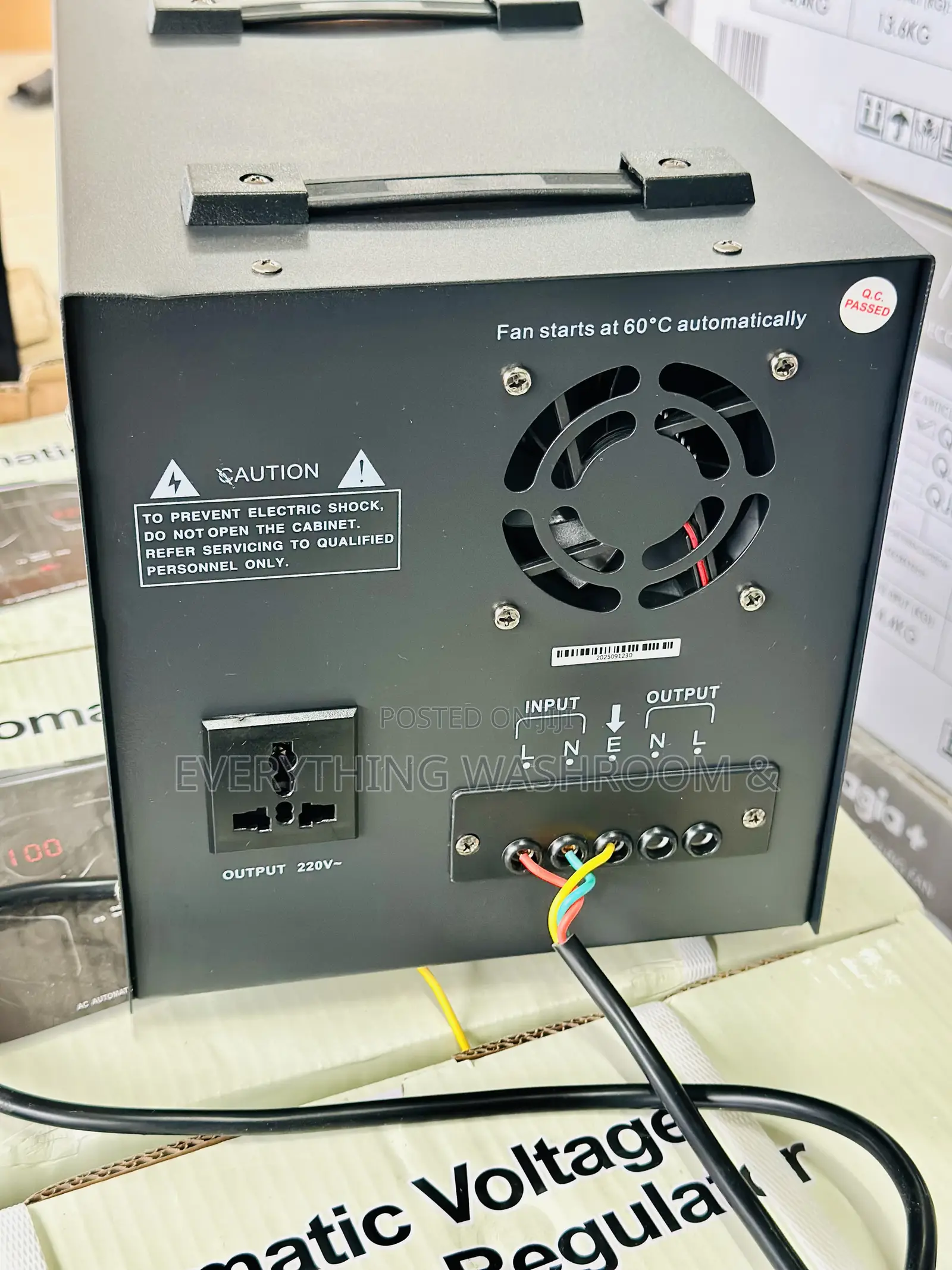 Kebo 3000va Automatic Voltage Regulator (Avr) / Stabilizer