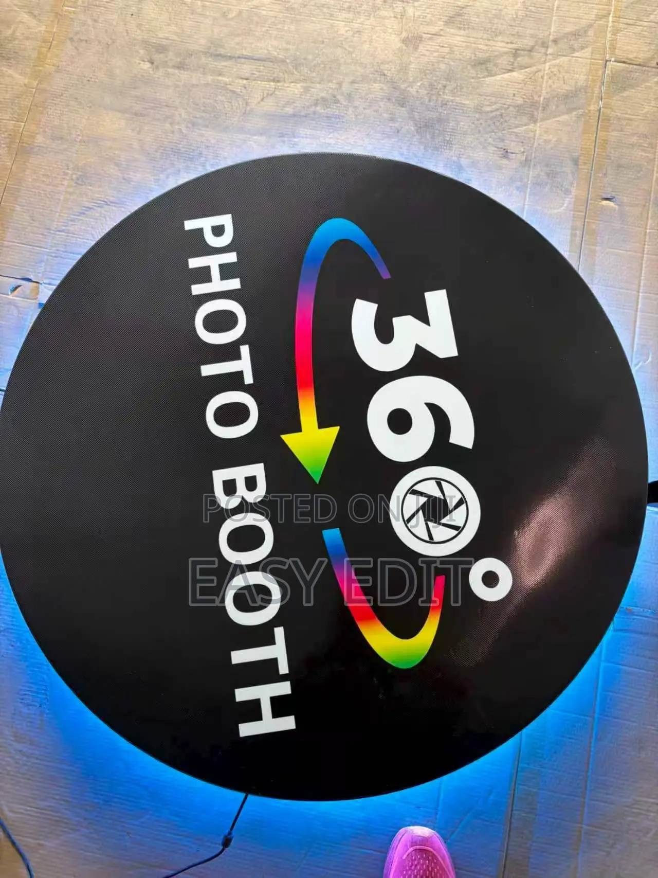 Multi Size 360 Booth 100cm