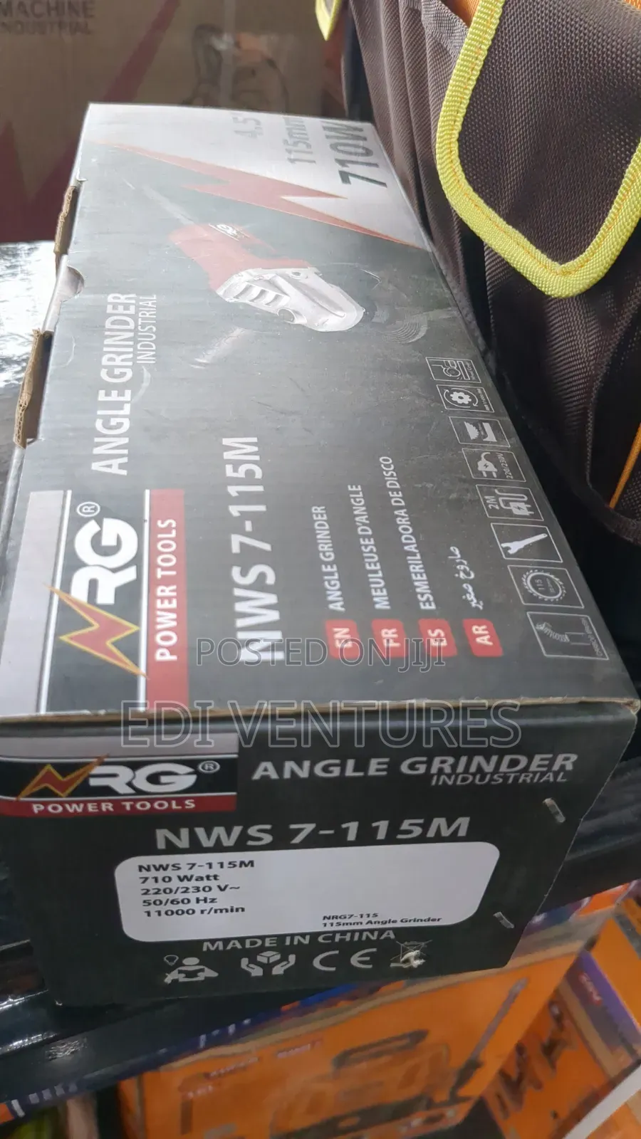 NRG 710w Angle Grinder 115mm 4.5"