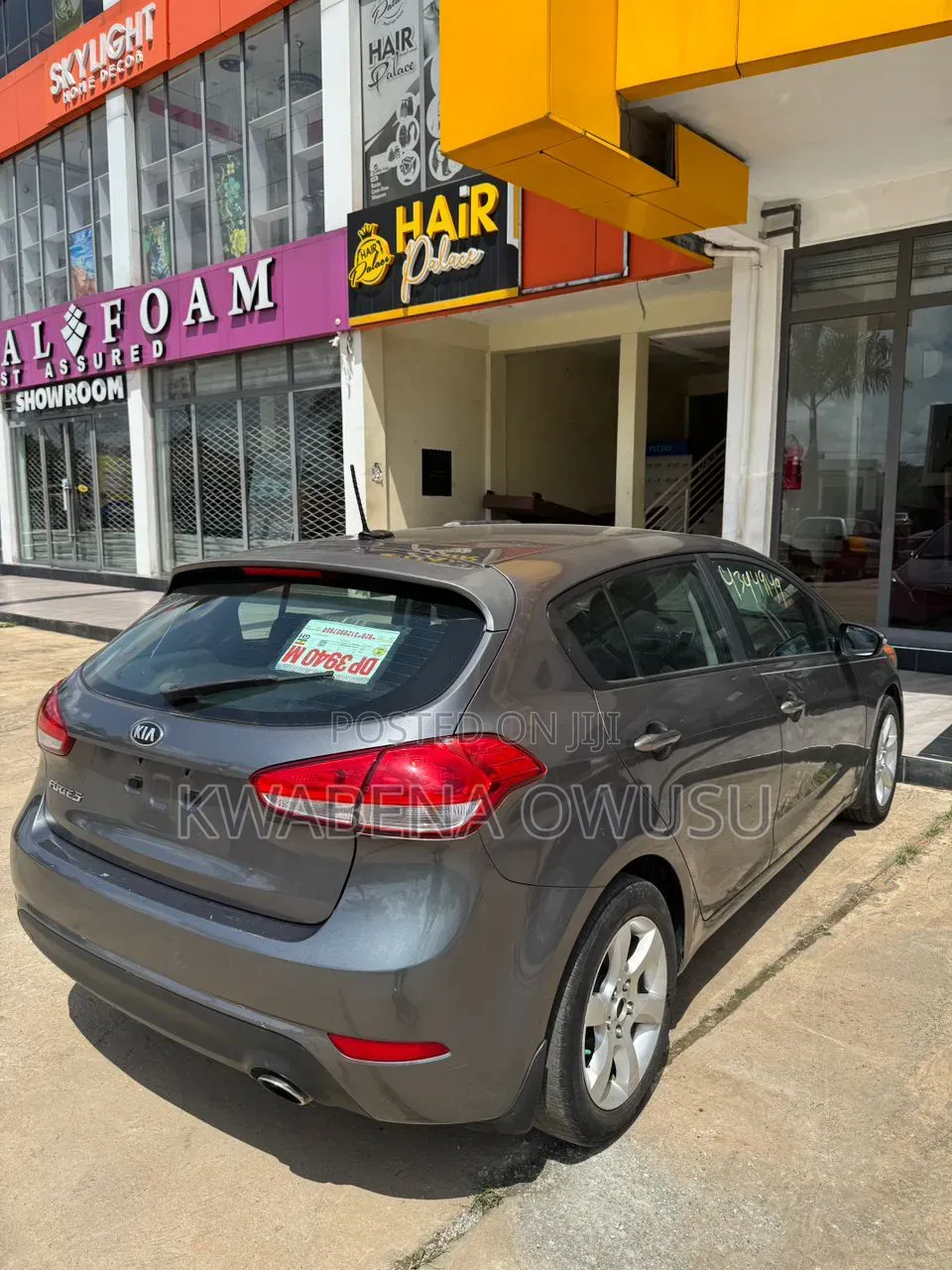 Kia Forte EX Hatchback 2015 Gray