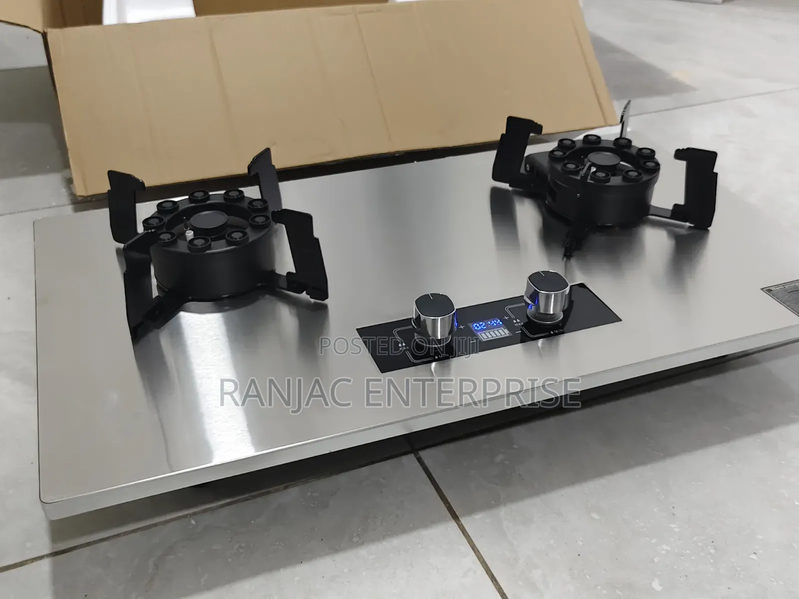 Premium Built-in / Countertop Flip Gas 2 Burner Stove