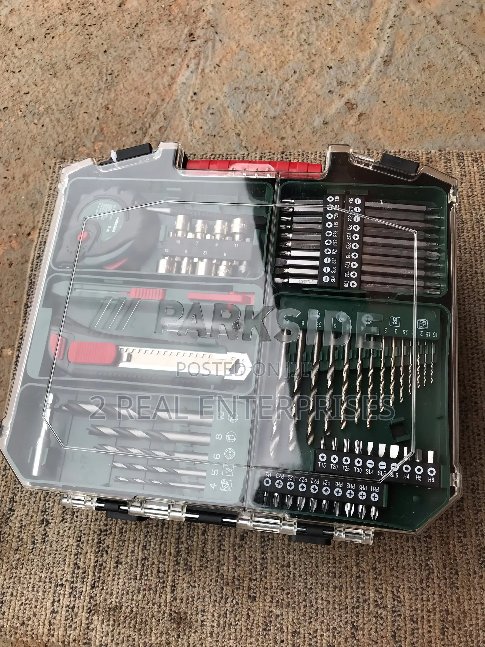Parkside Pabs 20v Cordless Drill Driver Set With Battery and Charger.
