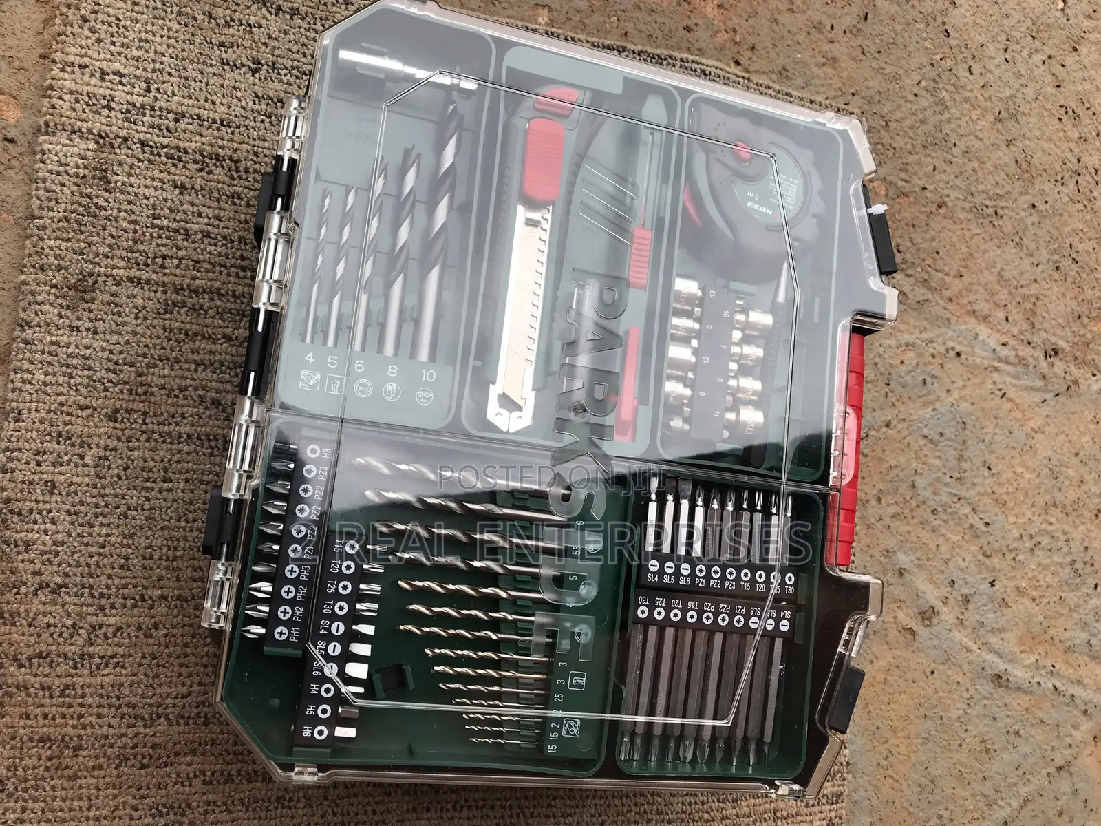 Parkside Pabs 20v Cordless Drill Driver Set With Battery and Charger.