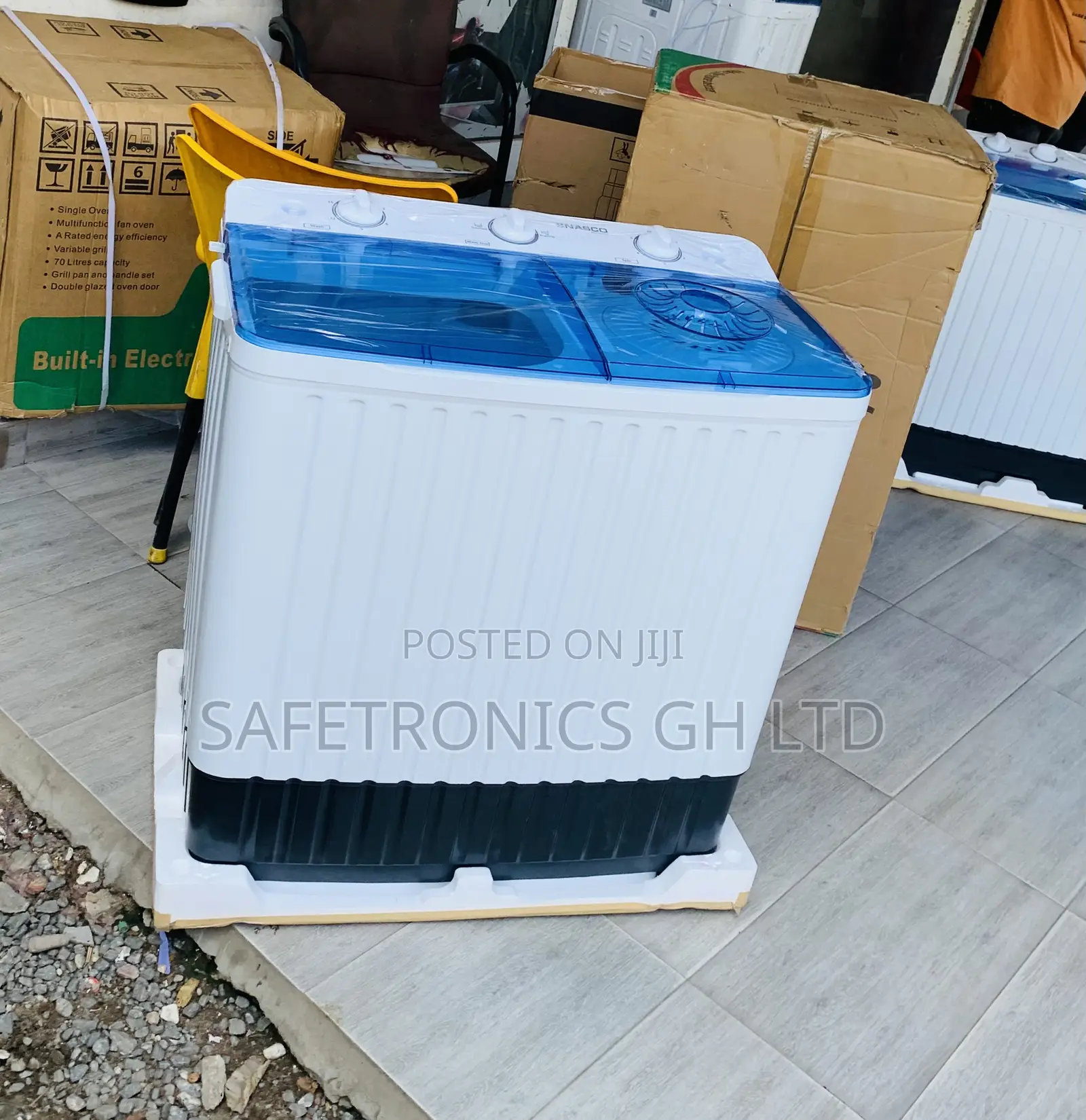 Massive Good Nasco 10kg Top Load Semi-Automatic Washing Machine