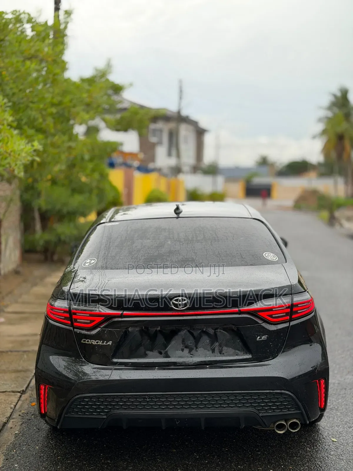 Toyota Corolla LE 2020 Black