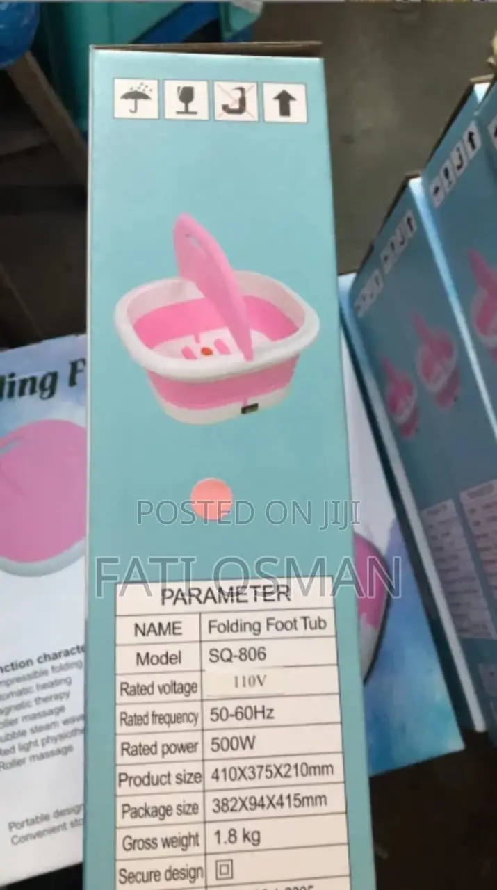 Electric Folding Foot Bath Massage Household, Automatic, Foot Bucket