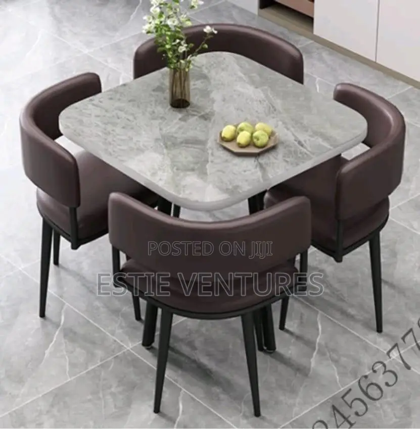 Modern 4-Seater Dining Set