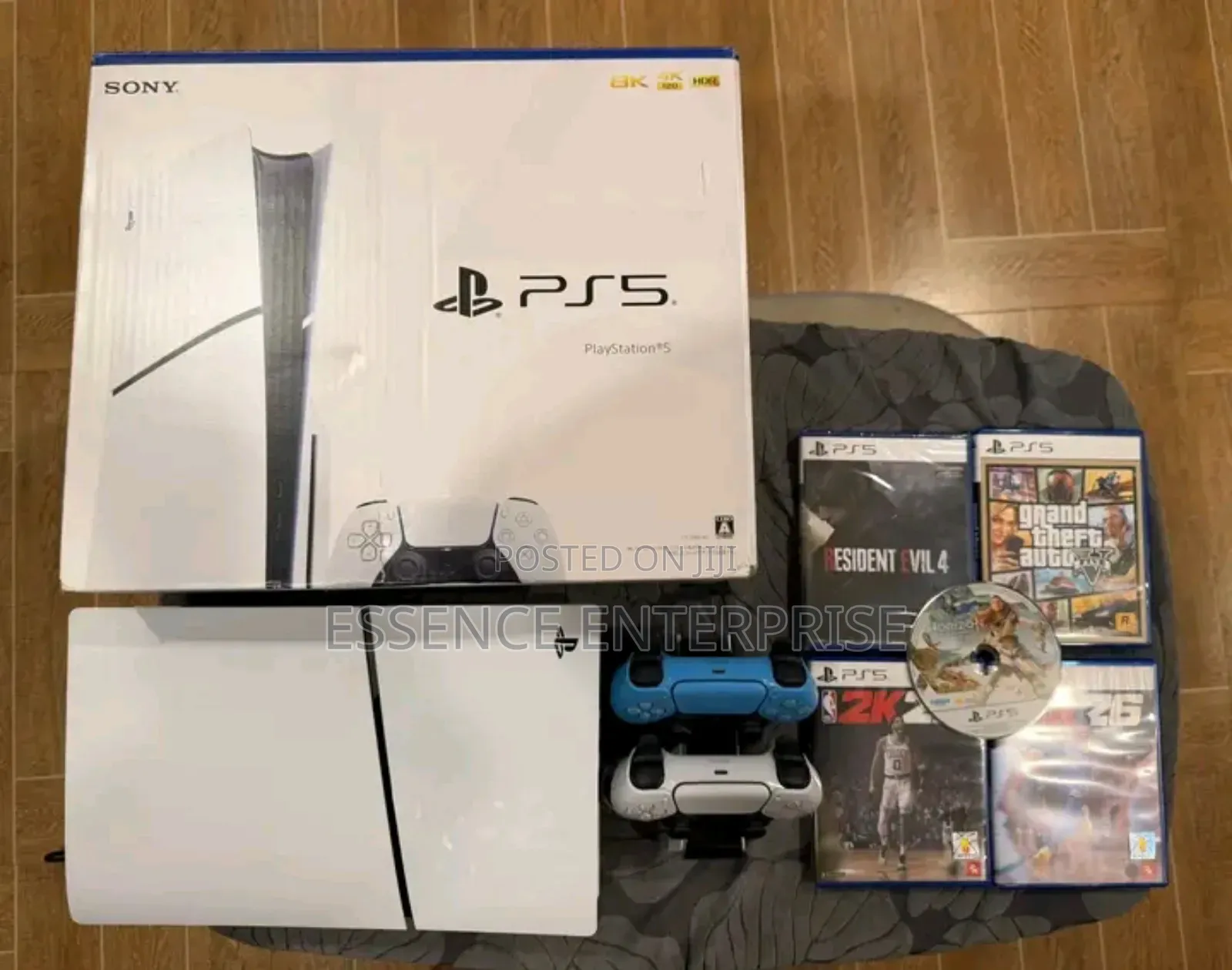 Play Station 5 Slim With Games