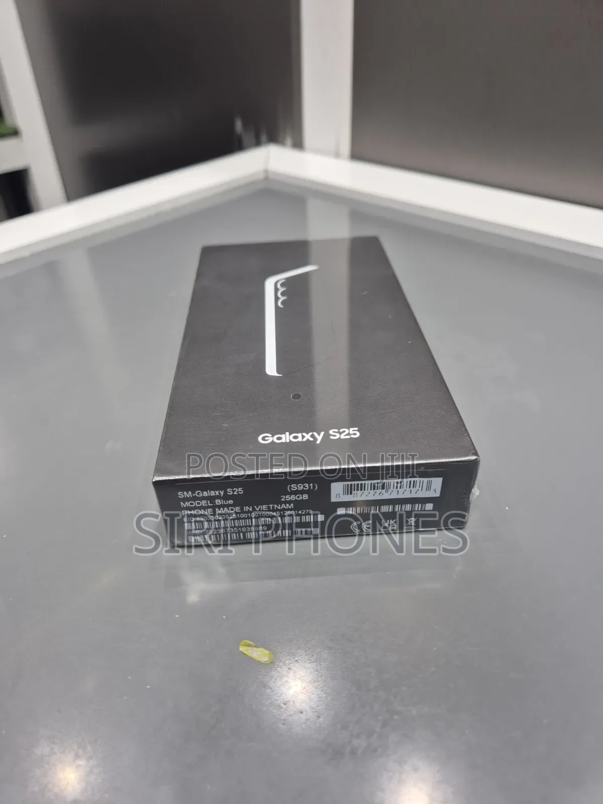 New Samsung Galaxy S25 256 GB Black