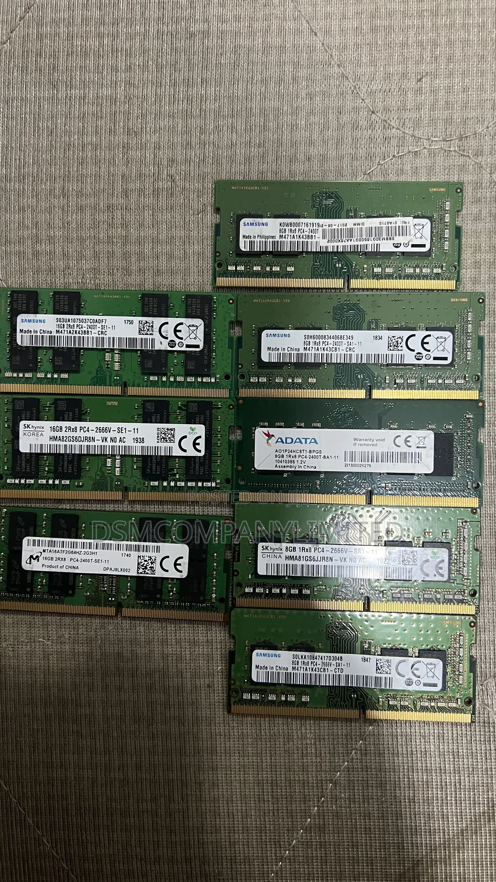 Laptop Pc4 8gb Ddr4 Memory
