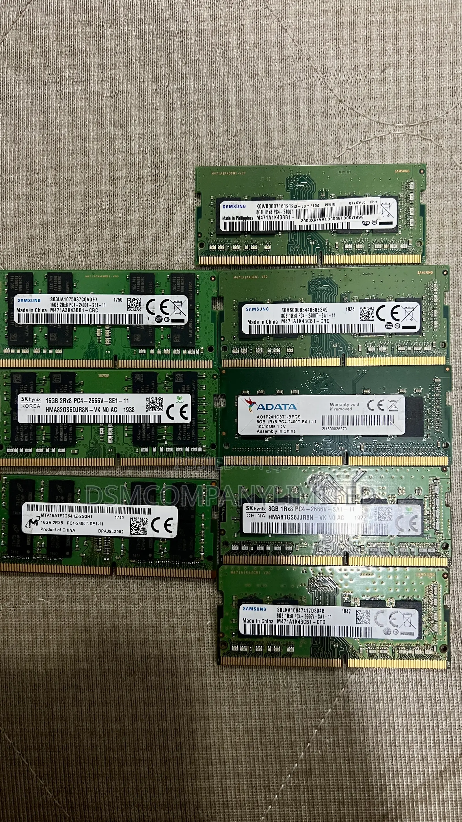 Laptop Pc4 8gb Ddr4 Memory