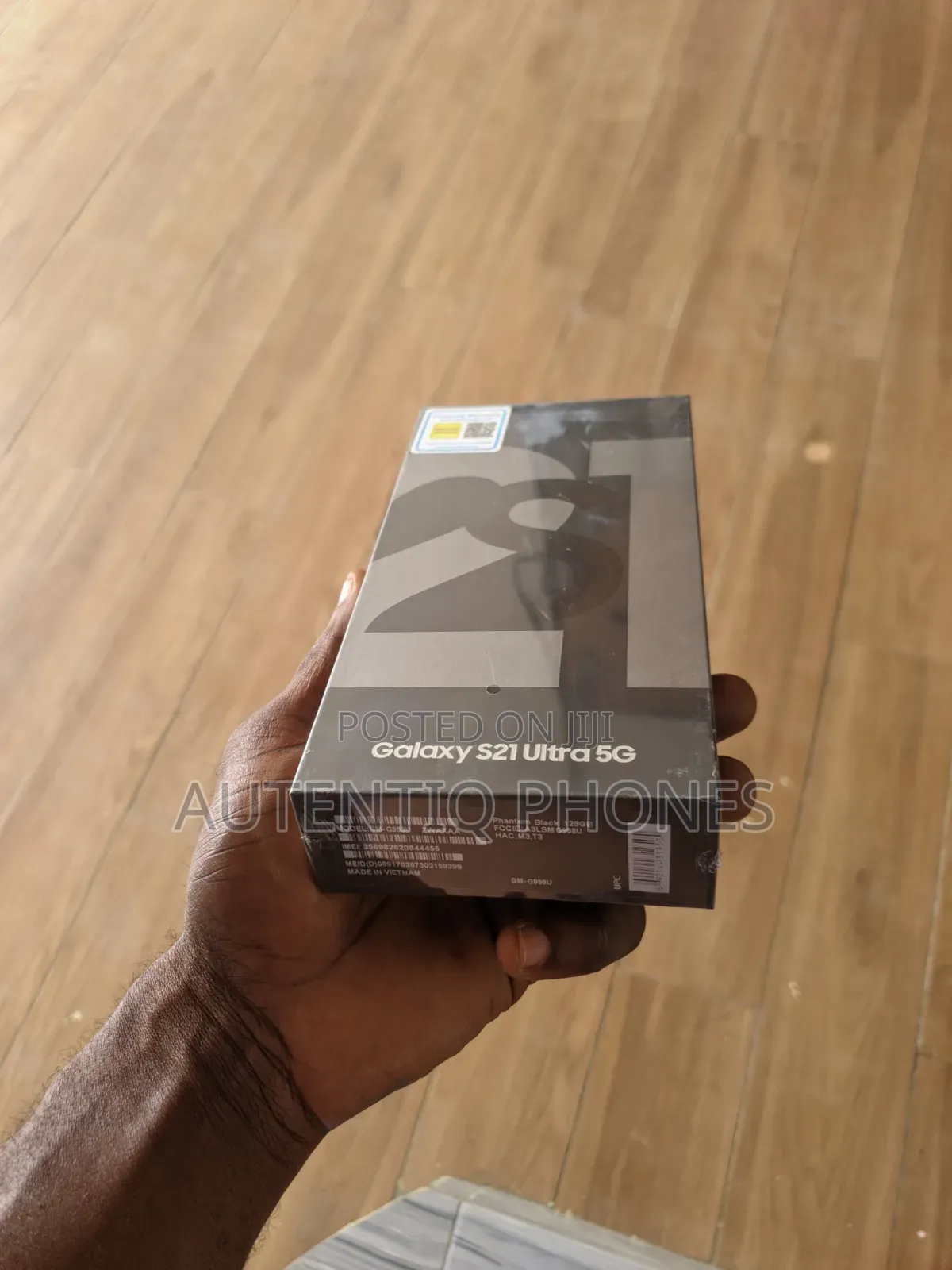 New Samsung Galaxy S21 Ultra 5G 128 GB Black