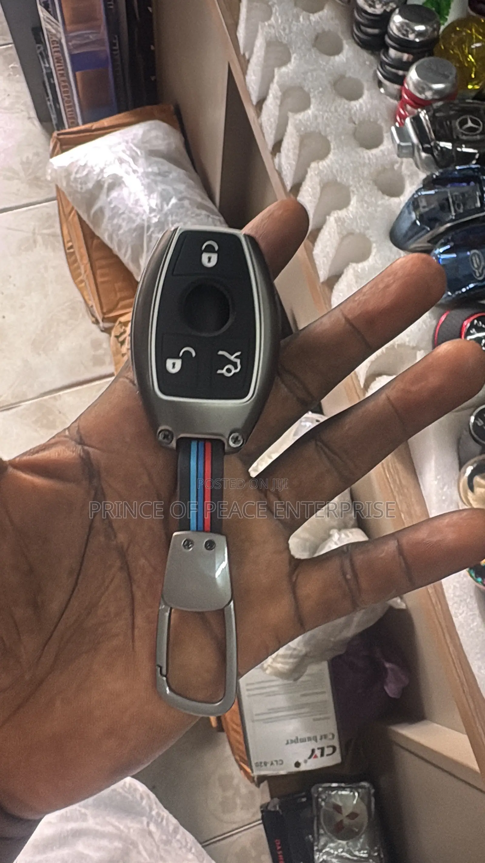 Mercedes Benz Key Cover and Holder