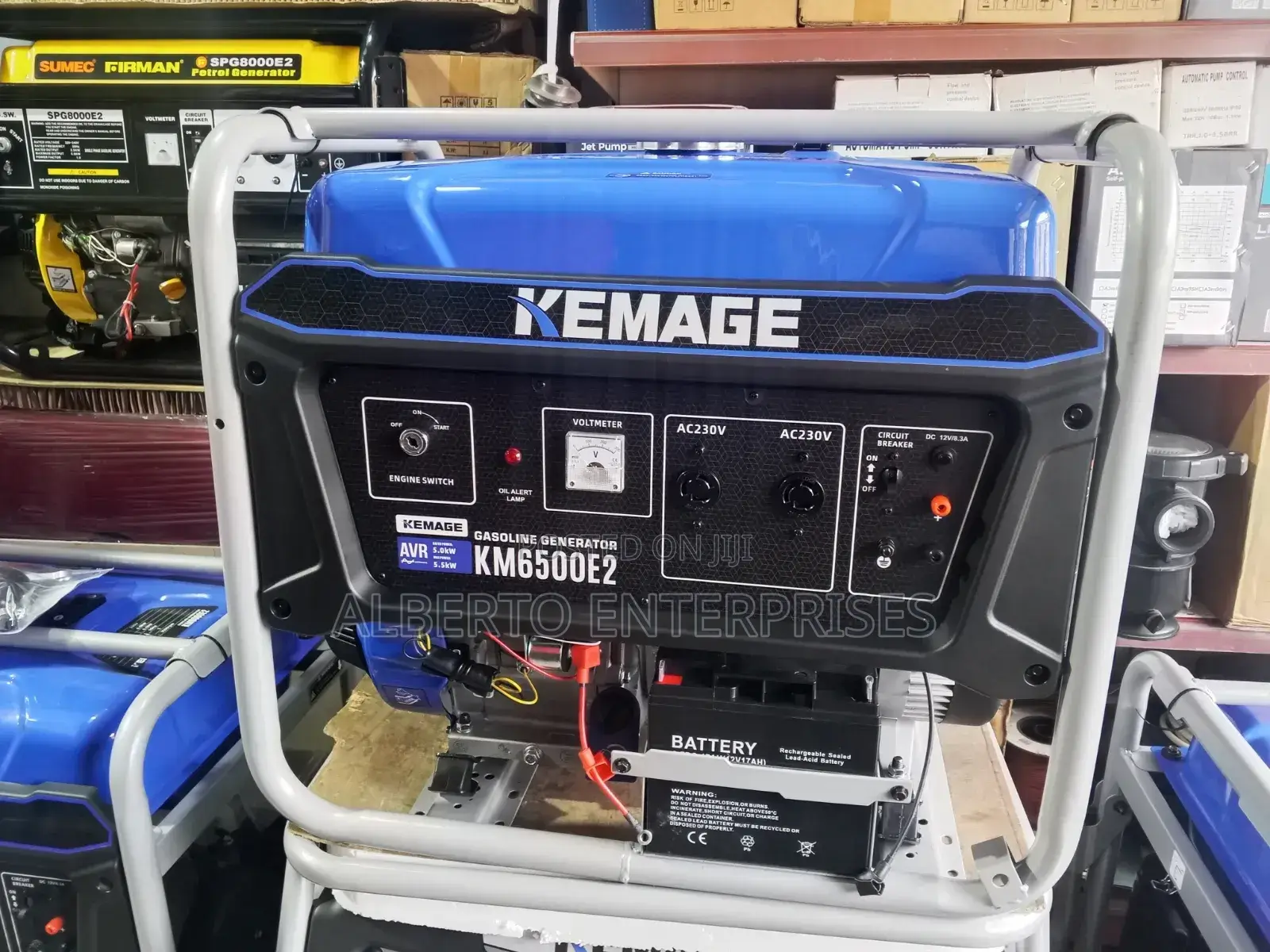 Kemage 5.5kva Petrol Generator