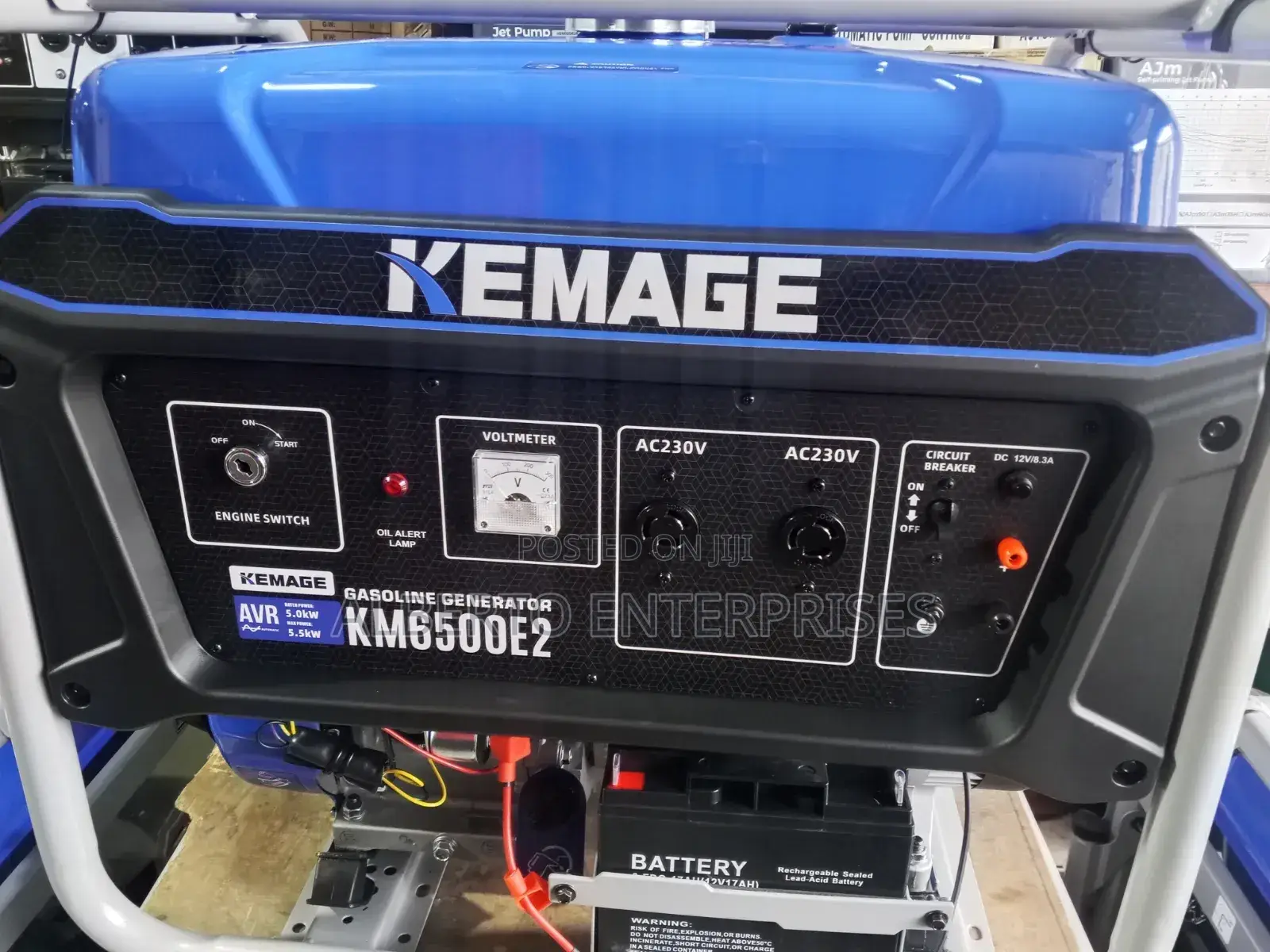 Kemage 5.5kva Petrol Generator