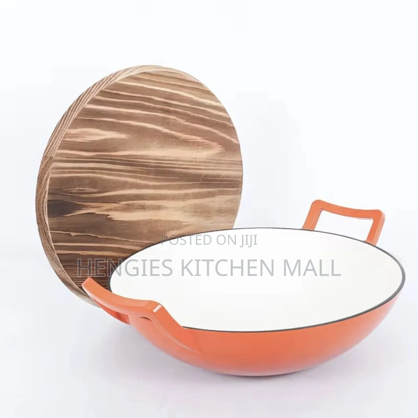 Cast Iron Wok Big Size 36cm