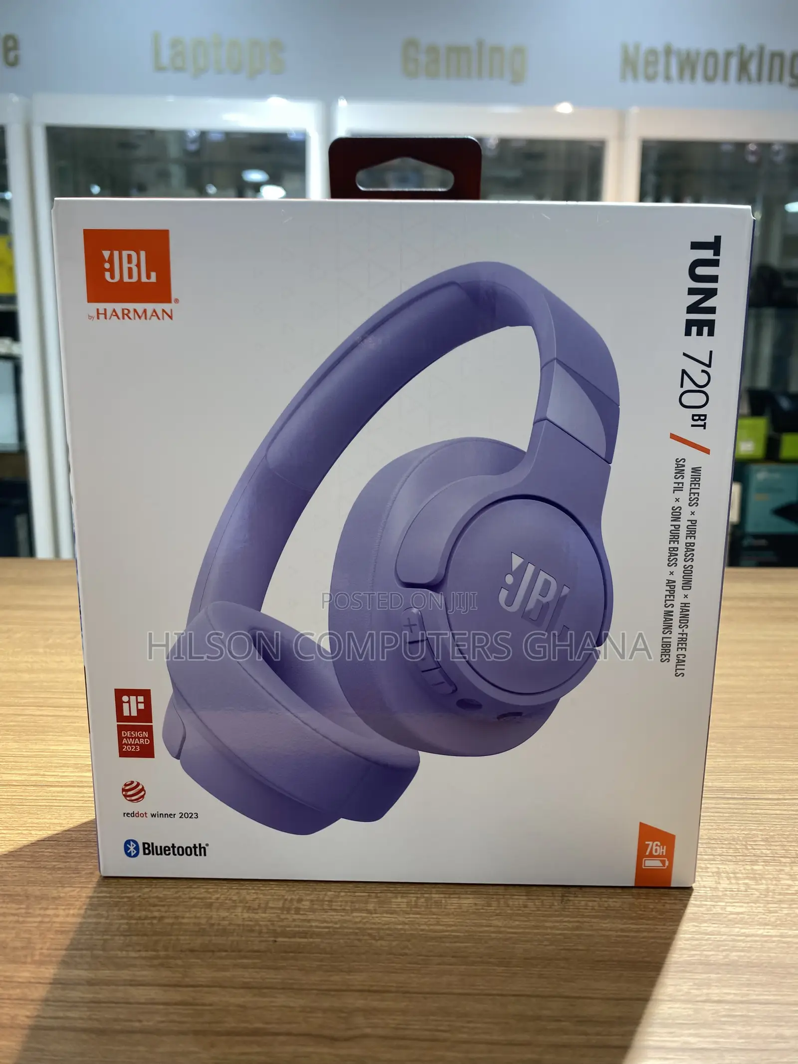 JBL Tune 720bt - Wireless Over-Ear Headphones