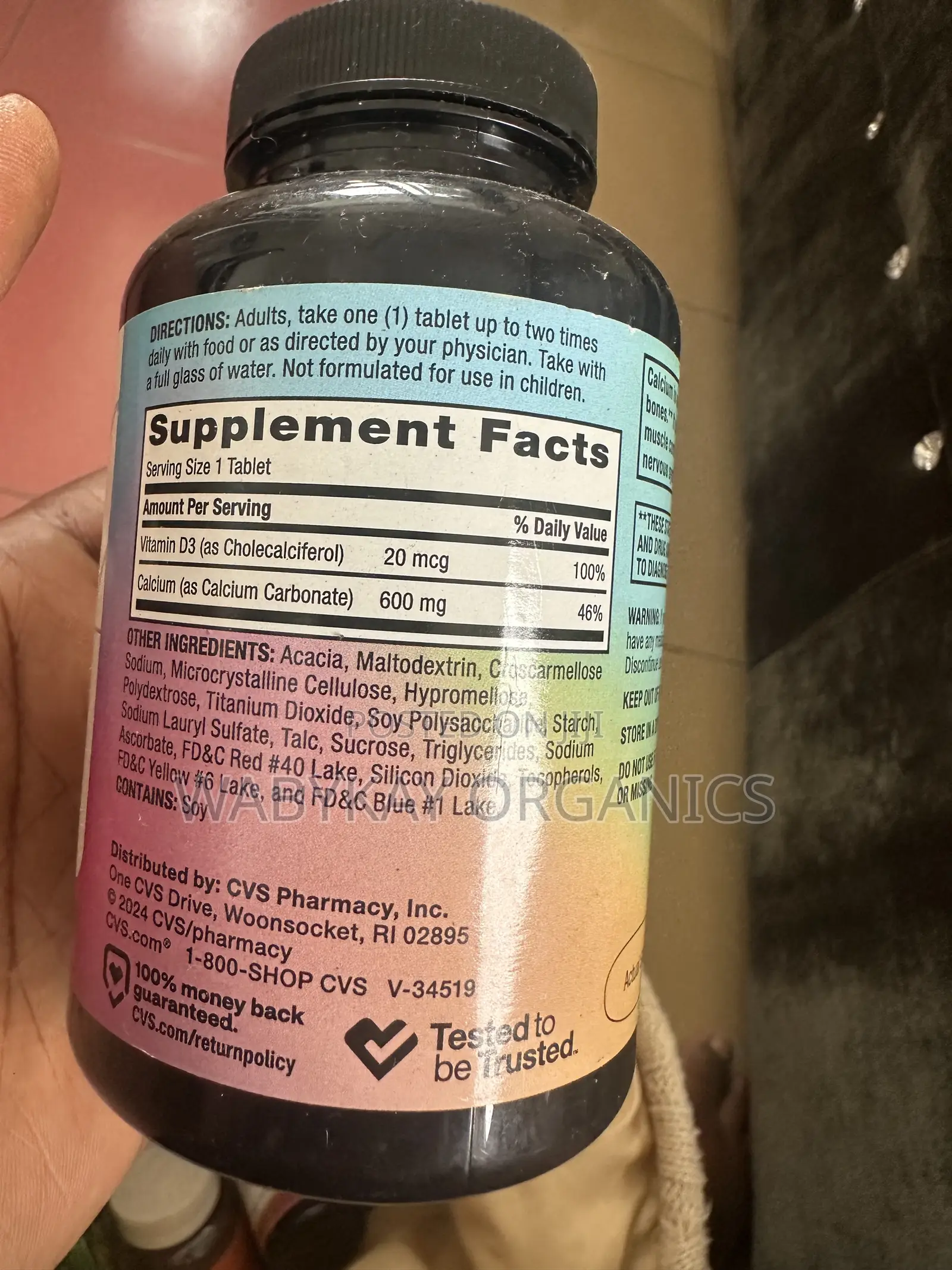 Calcium + D3 Vitamins