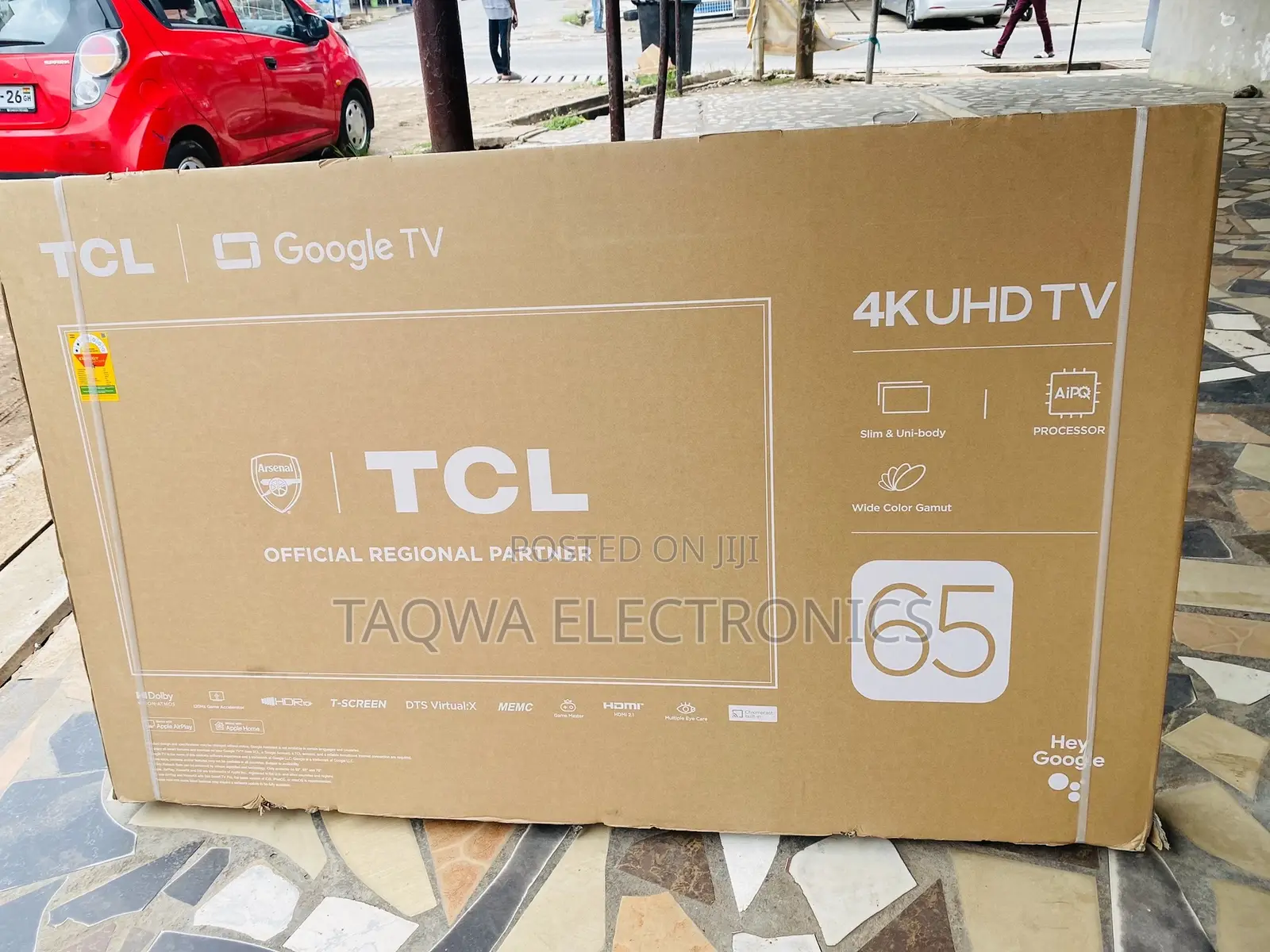Uniquely Made TCL 65 Inch Tv