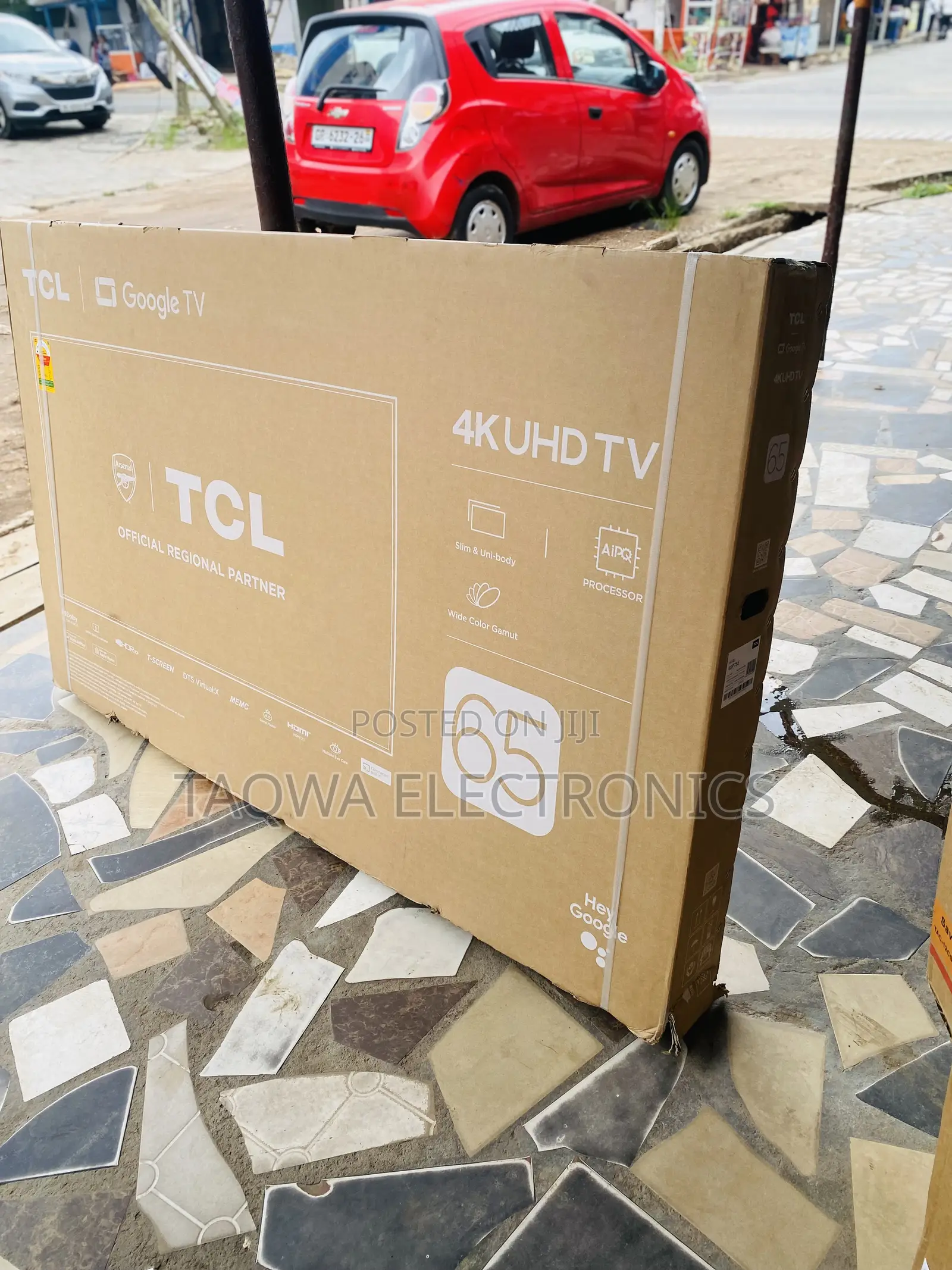 Uniquely Made TCL 65 Inch Tv