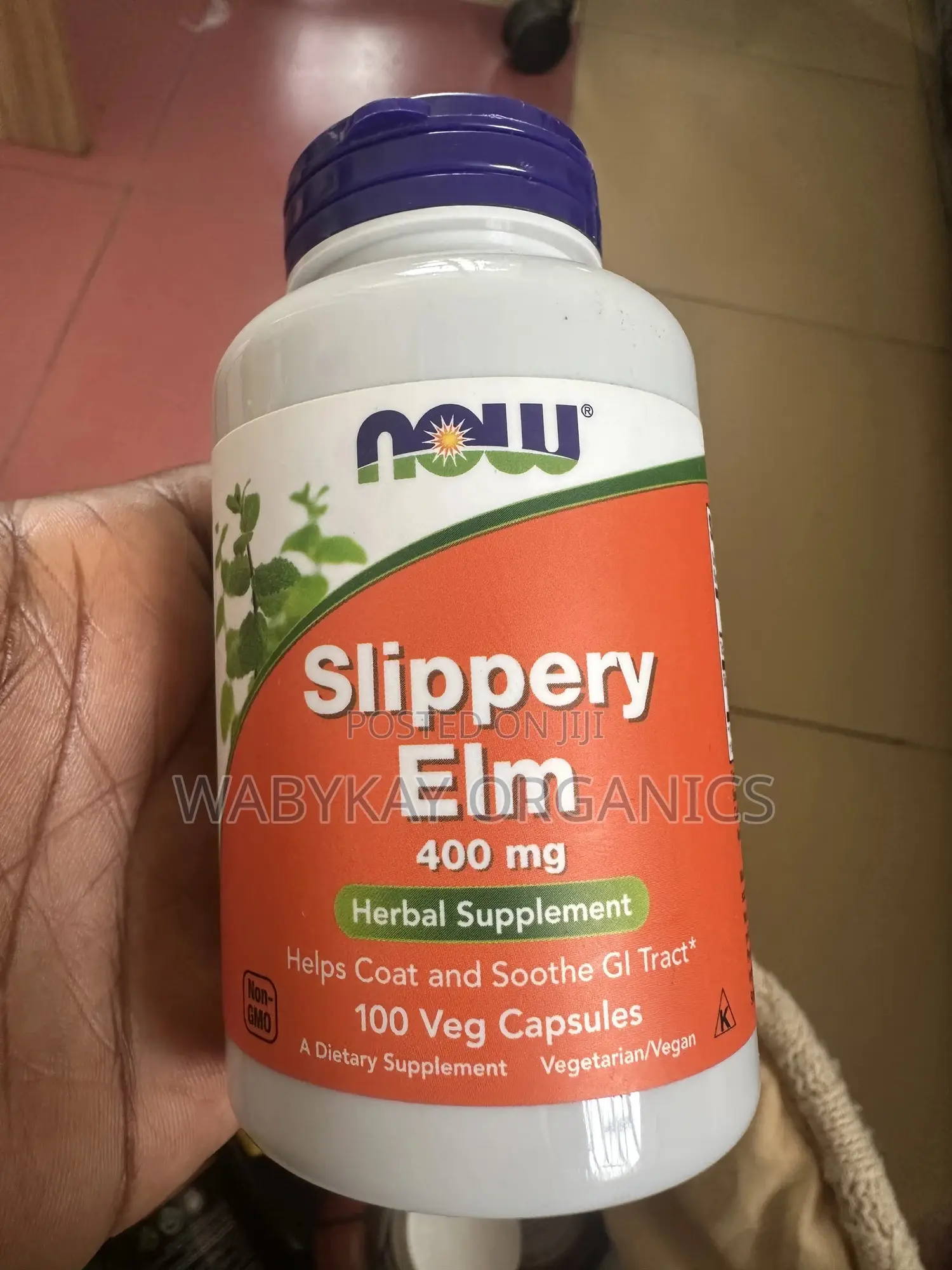 Slippery Elm Herbal Supplements