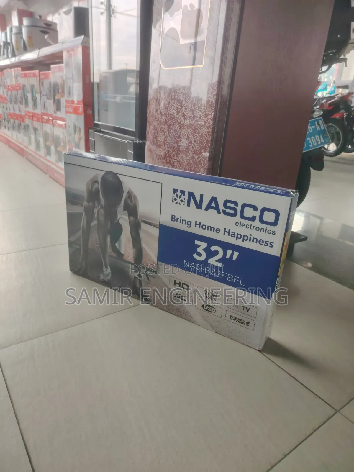 Nasco Nas-B32fbl 32-Inch Digital Led Television