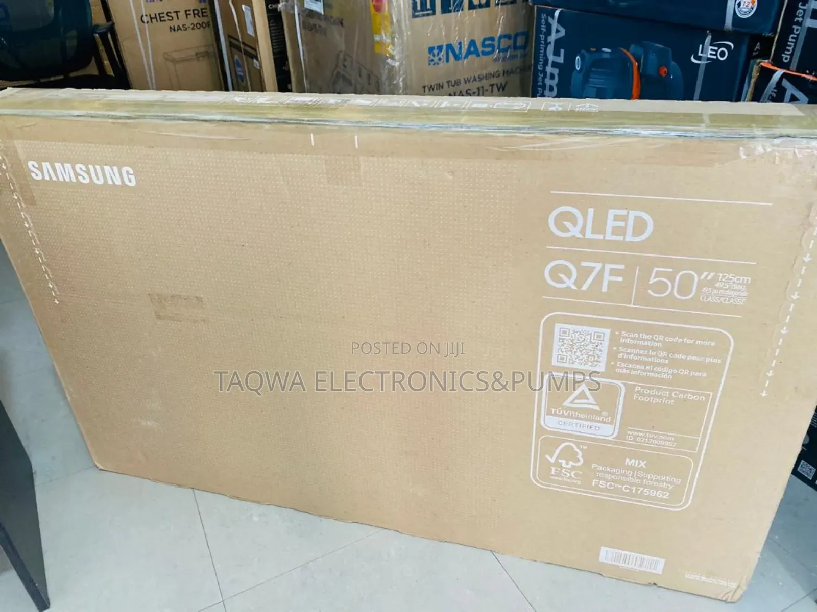 Sleek Samsung Qled 50inch Smart Tv
