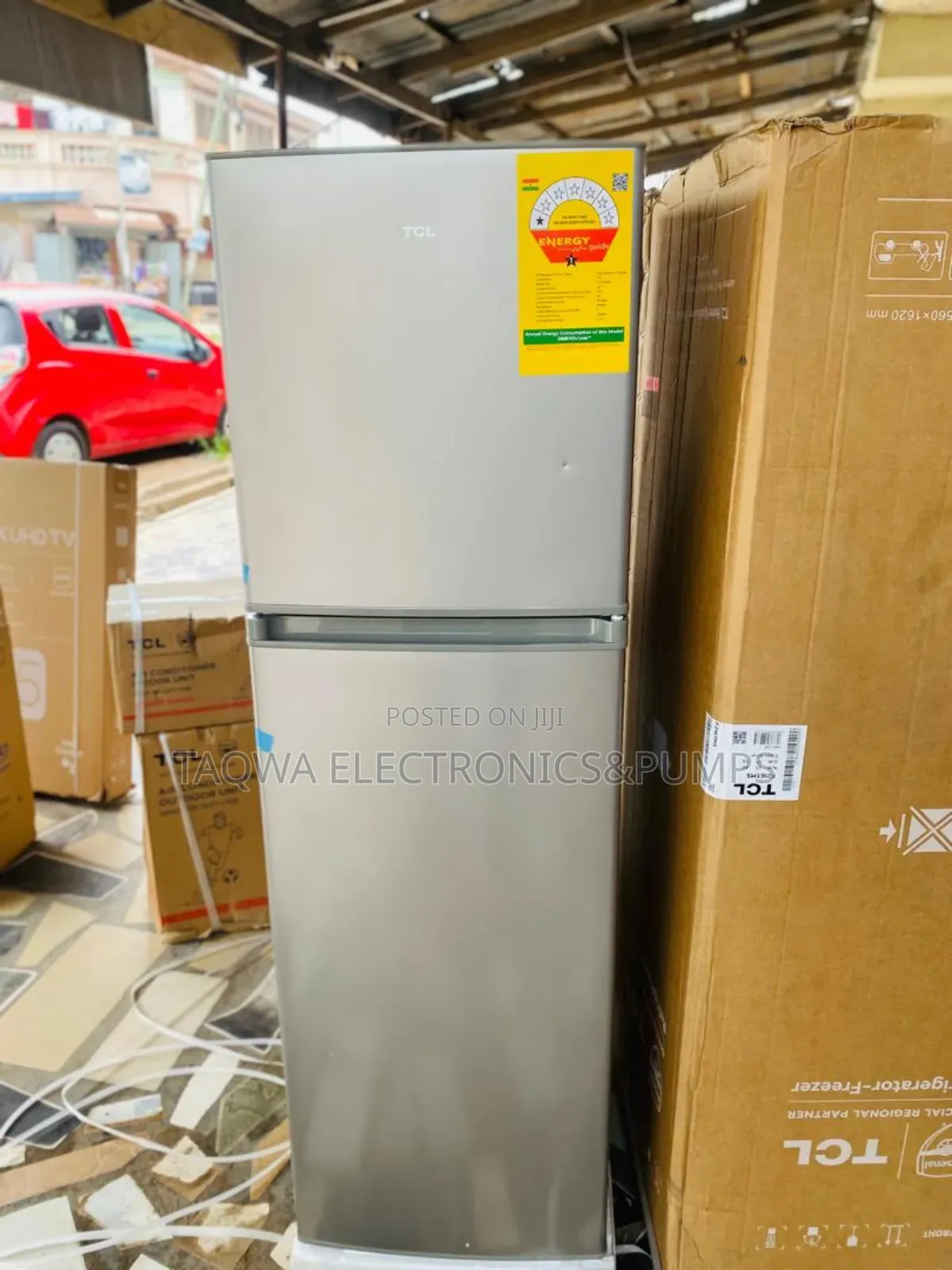 TCL Top Freezer 165 Litres Fridge