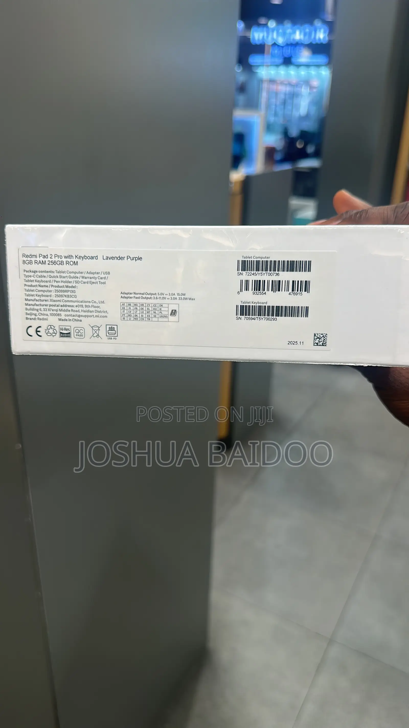 New Xiaomi Redmi Pad 2 Pro 256 GB Red