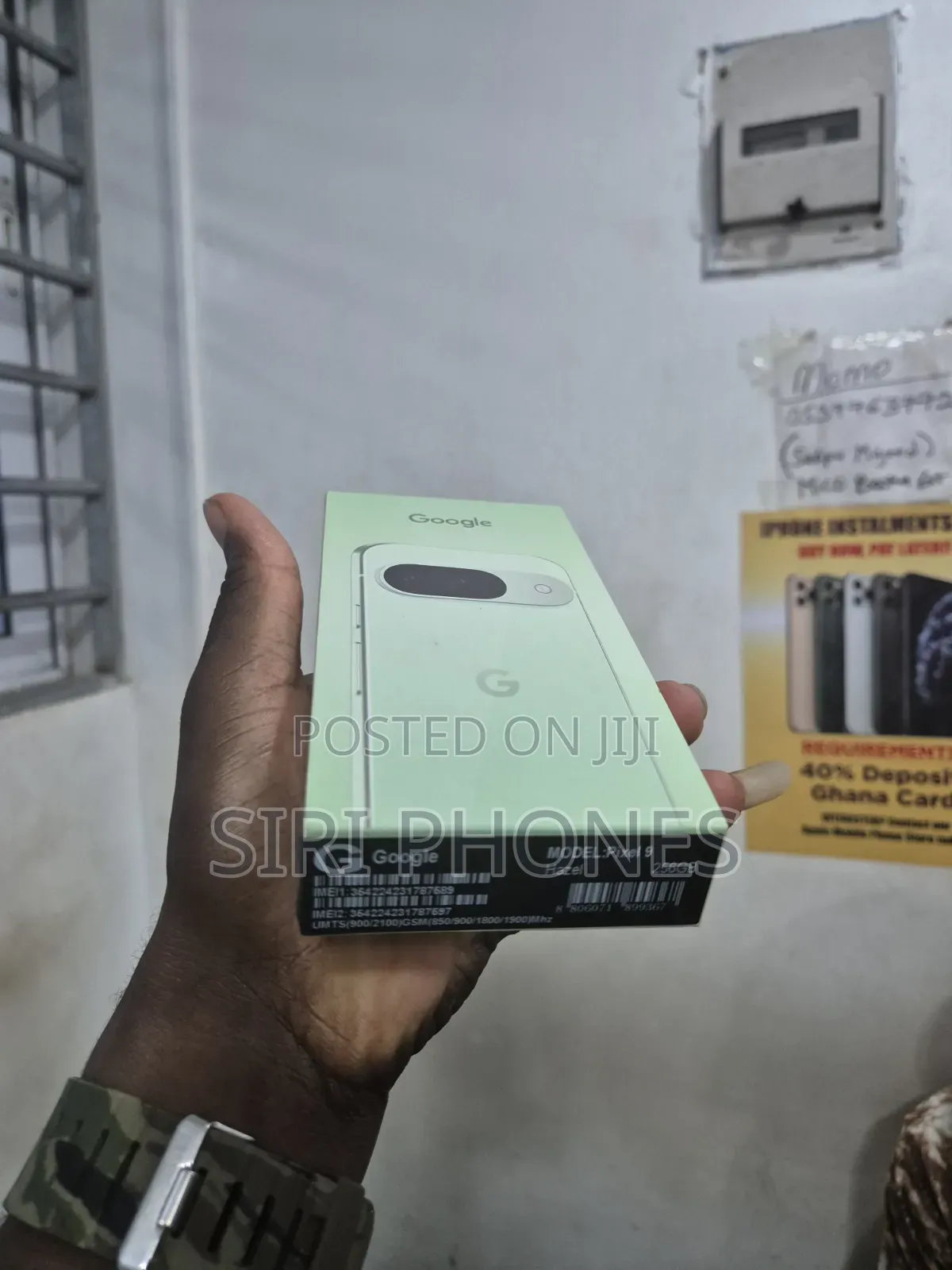New Google Pixel 9 256 GB Green