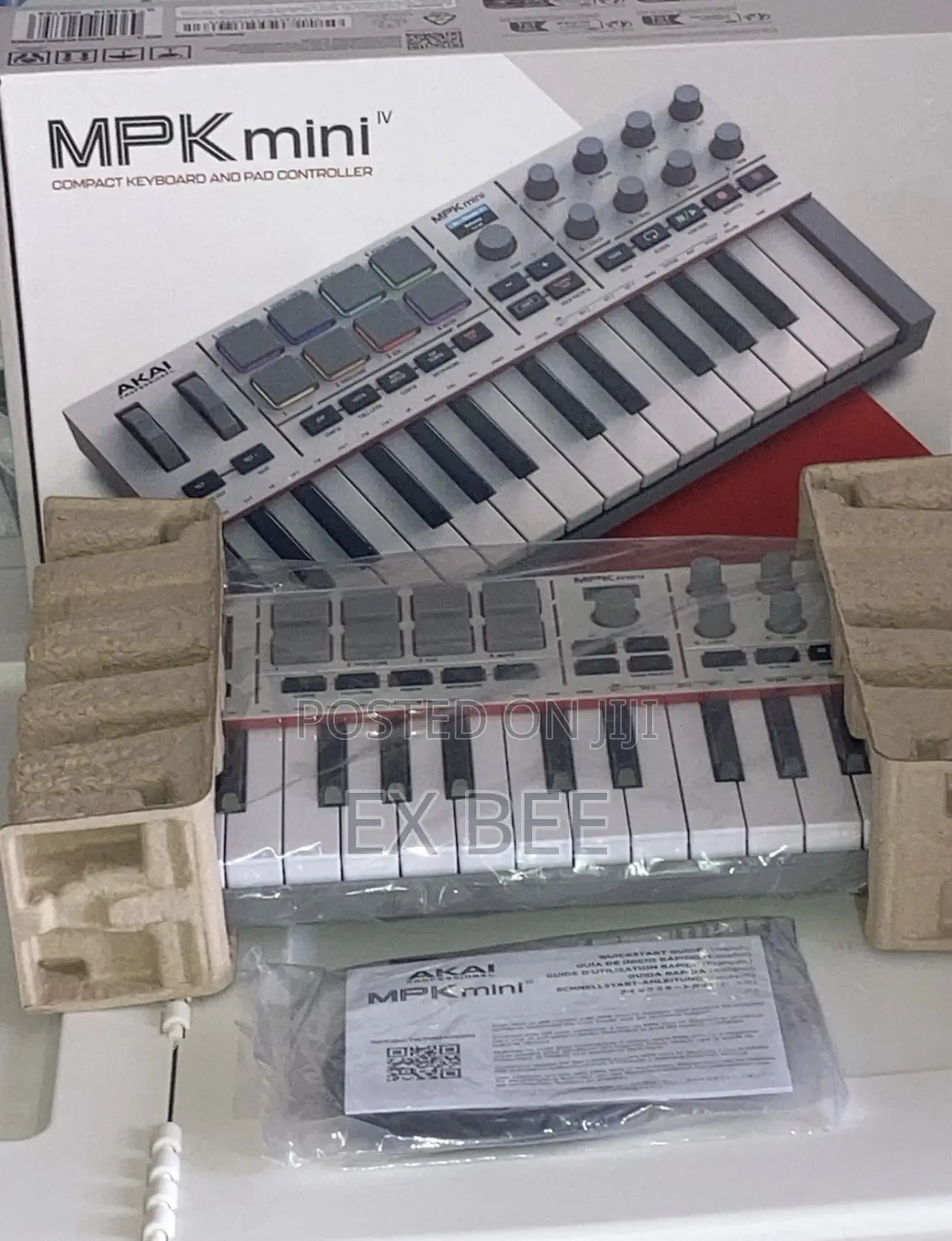 Akai MPK Mini Mk4 25-Key Midi Controller (Gray)*Latest*