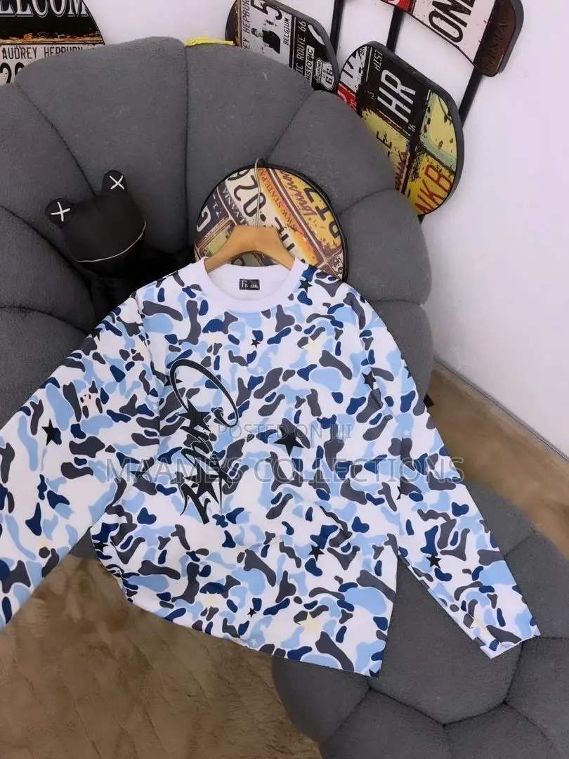 Bape Abc Camo Long-Sleeve Sweater