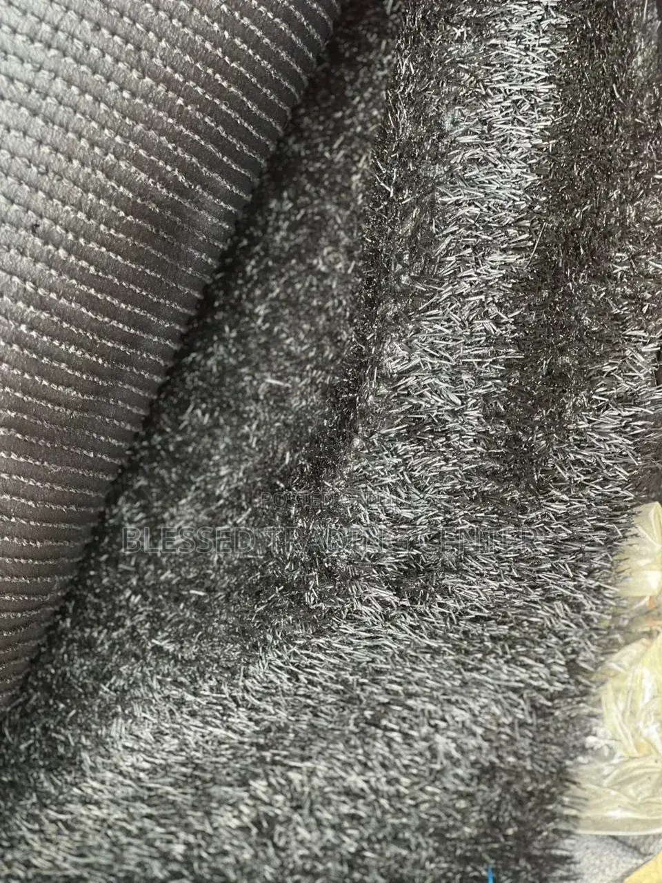 Black Artificial Grass Carpet / Astroturf Black