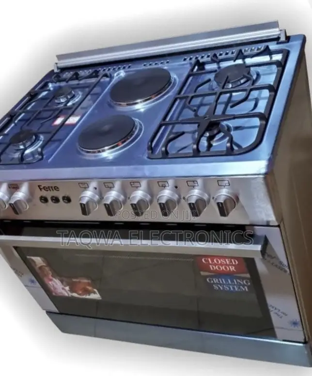 Classic Ferre 6 Burner Electric Gas 4+2 Cooker