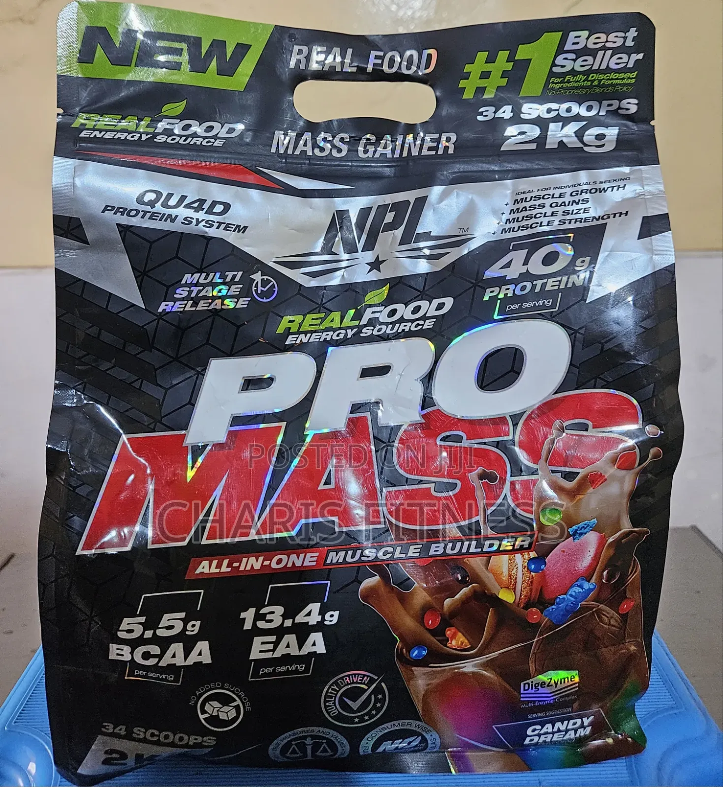 Mass Gainer Extreme Bulk 2kg