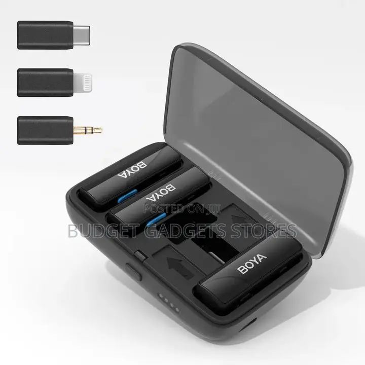 Boyalink 2 3-in-1 Compact Wireless Microphone