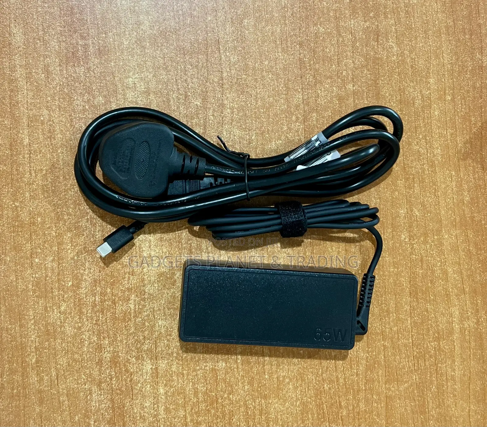 Lenovo Type C Charger + Free Ac Cord - 65w