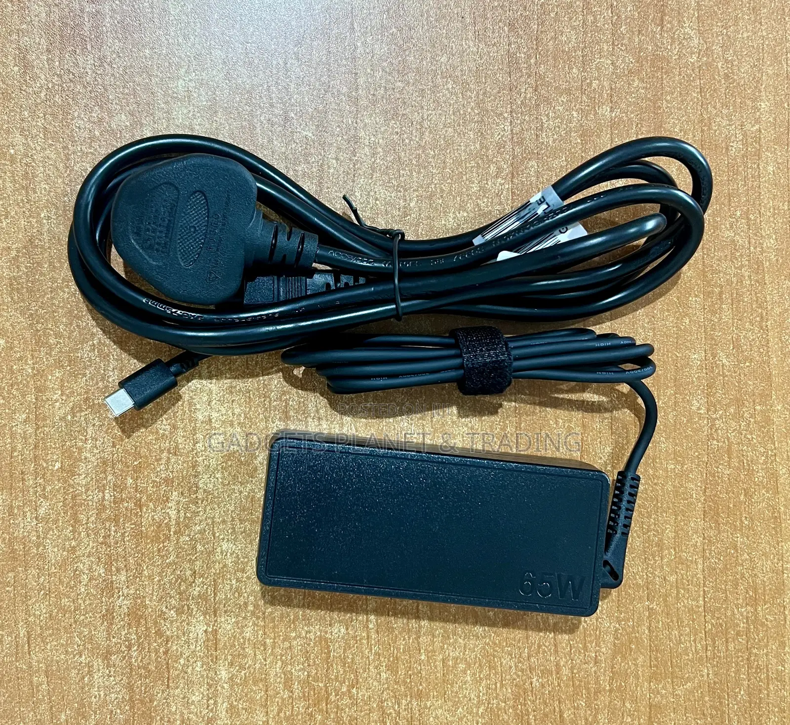Lenovo Type C Charger + Free Ac Cord - 65w
