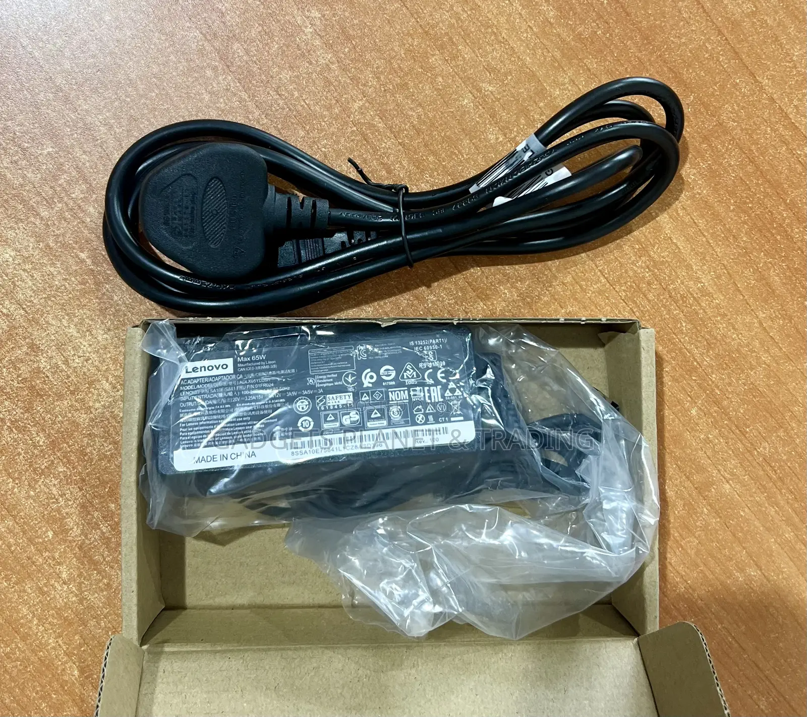 Lenovo Type C Charger + Free Ac Cord - 65w