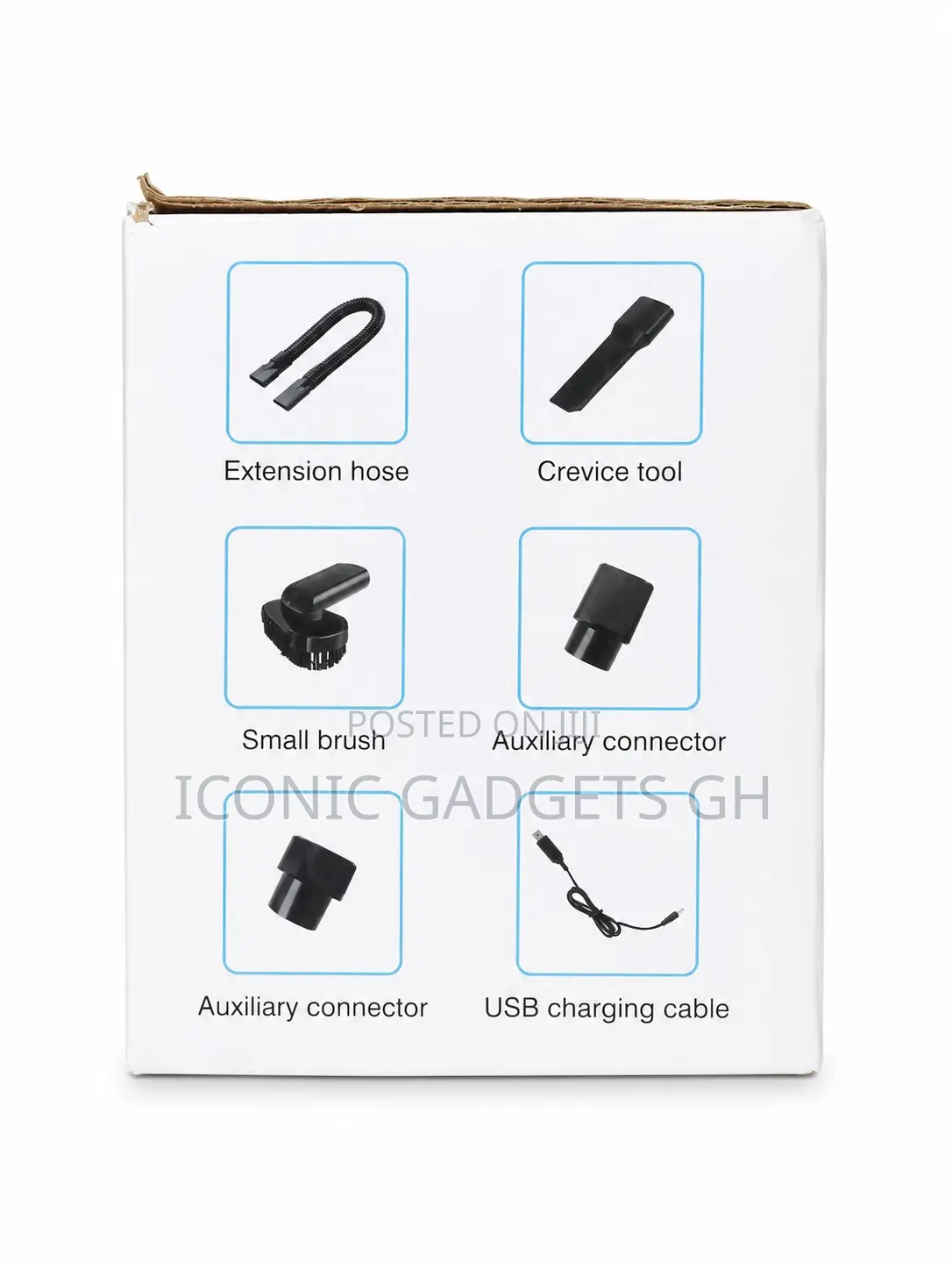 Wet Dry Portable Car Vacuum Cleaner