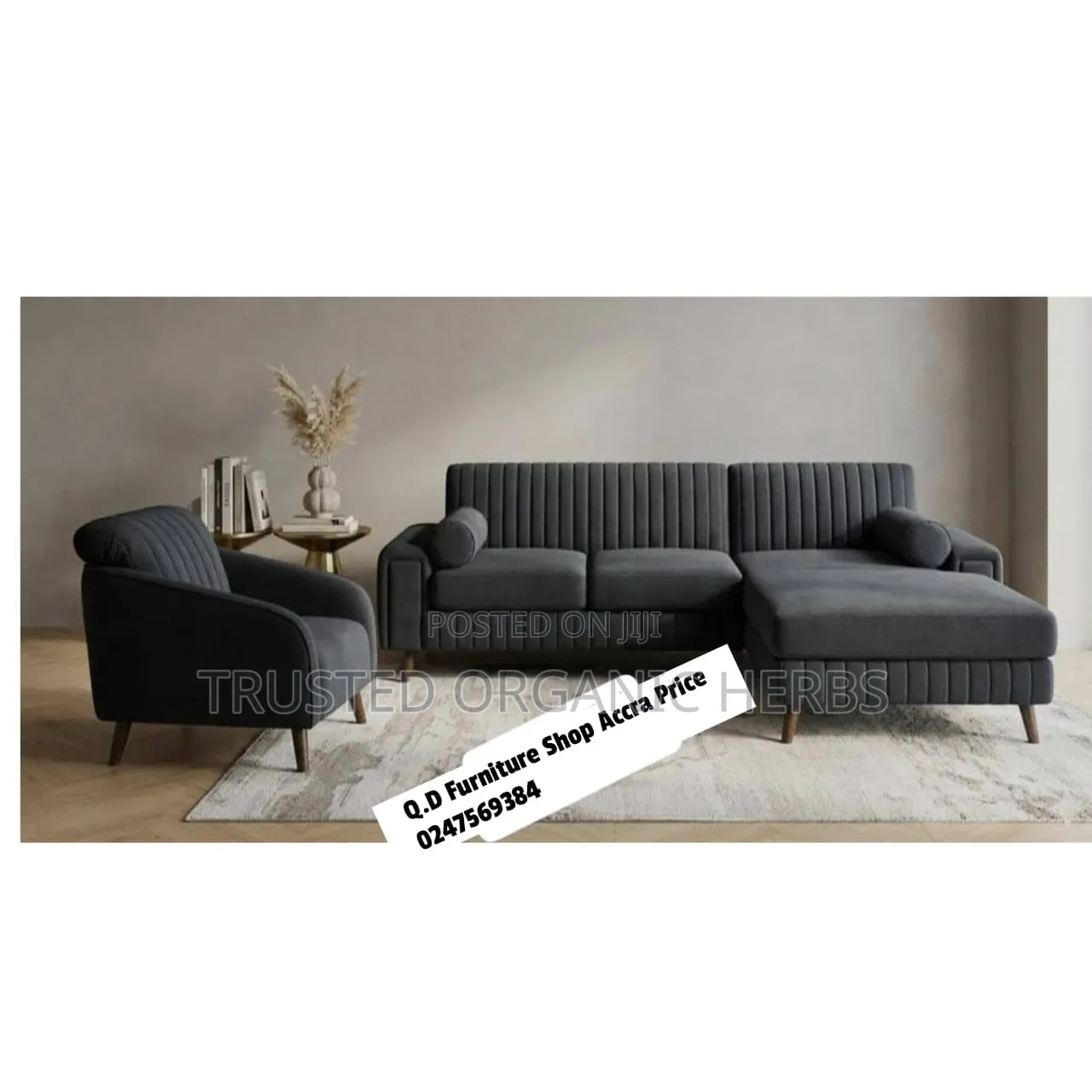 Luxury Sofa Set 4in1 ( Imported)