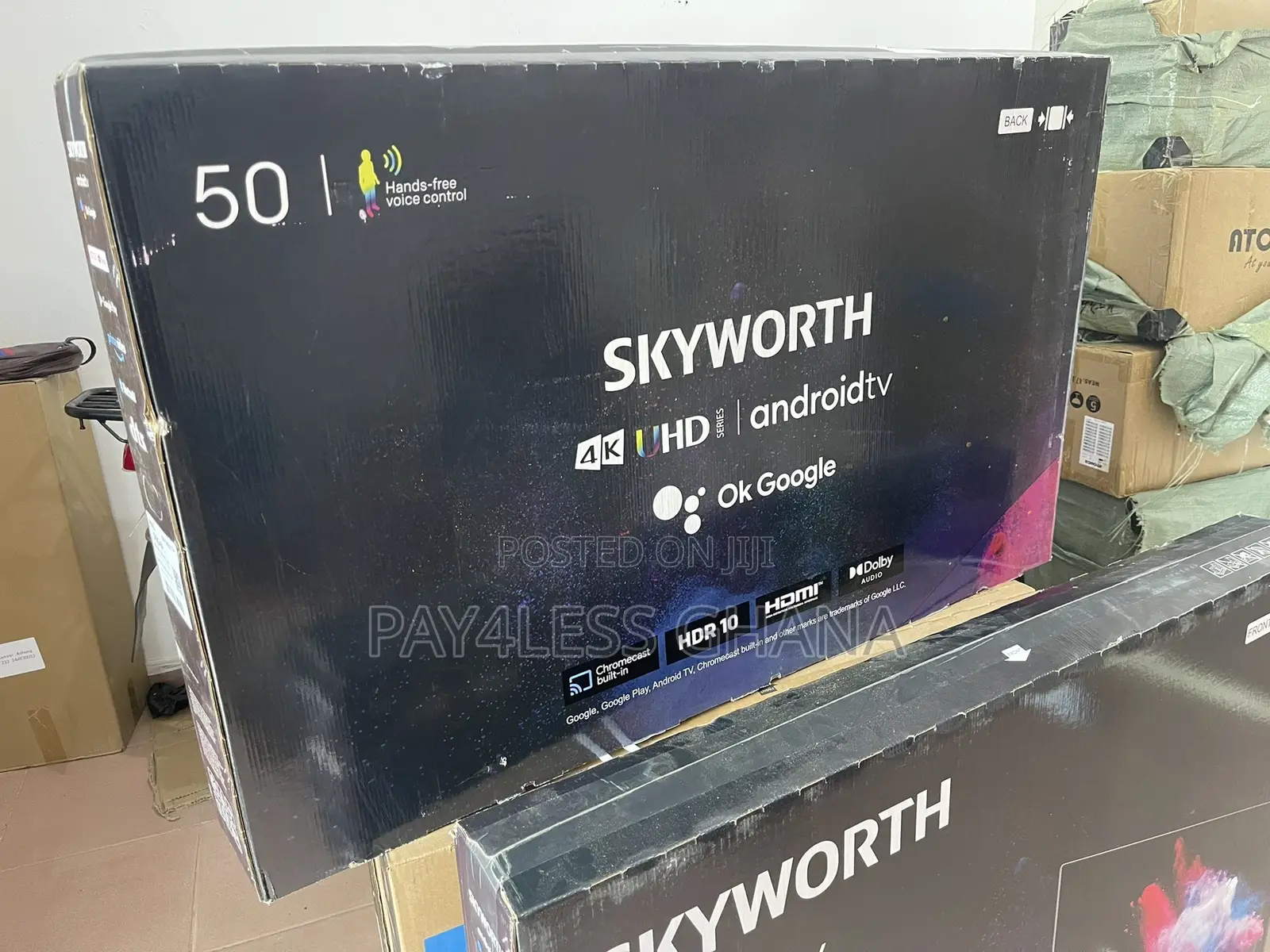 Skyworth 50'' Smart Google Tv Uhd