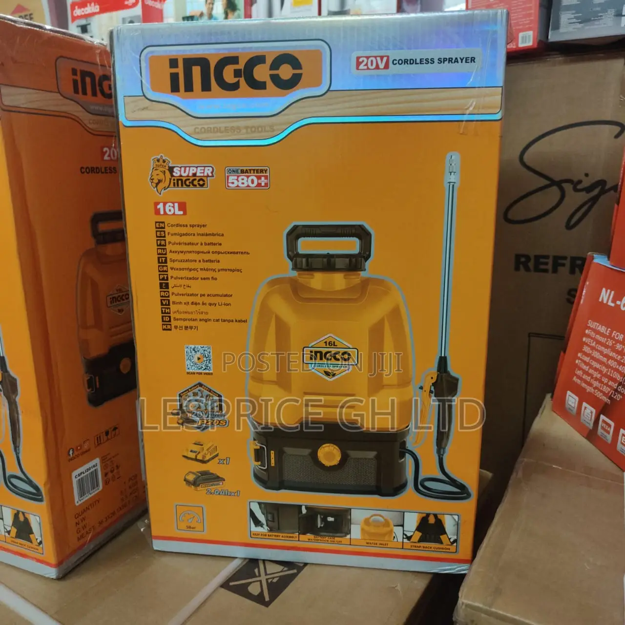 Ingco! Ingco! The Fantastic 20v Cordless Knapsack Brand You Can Trust