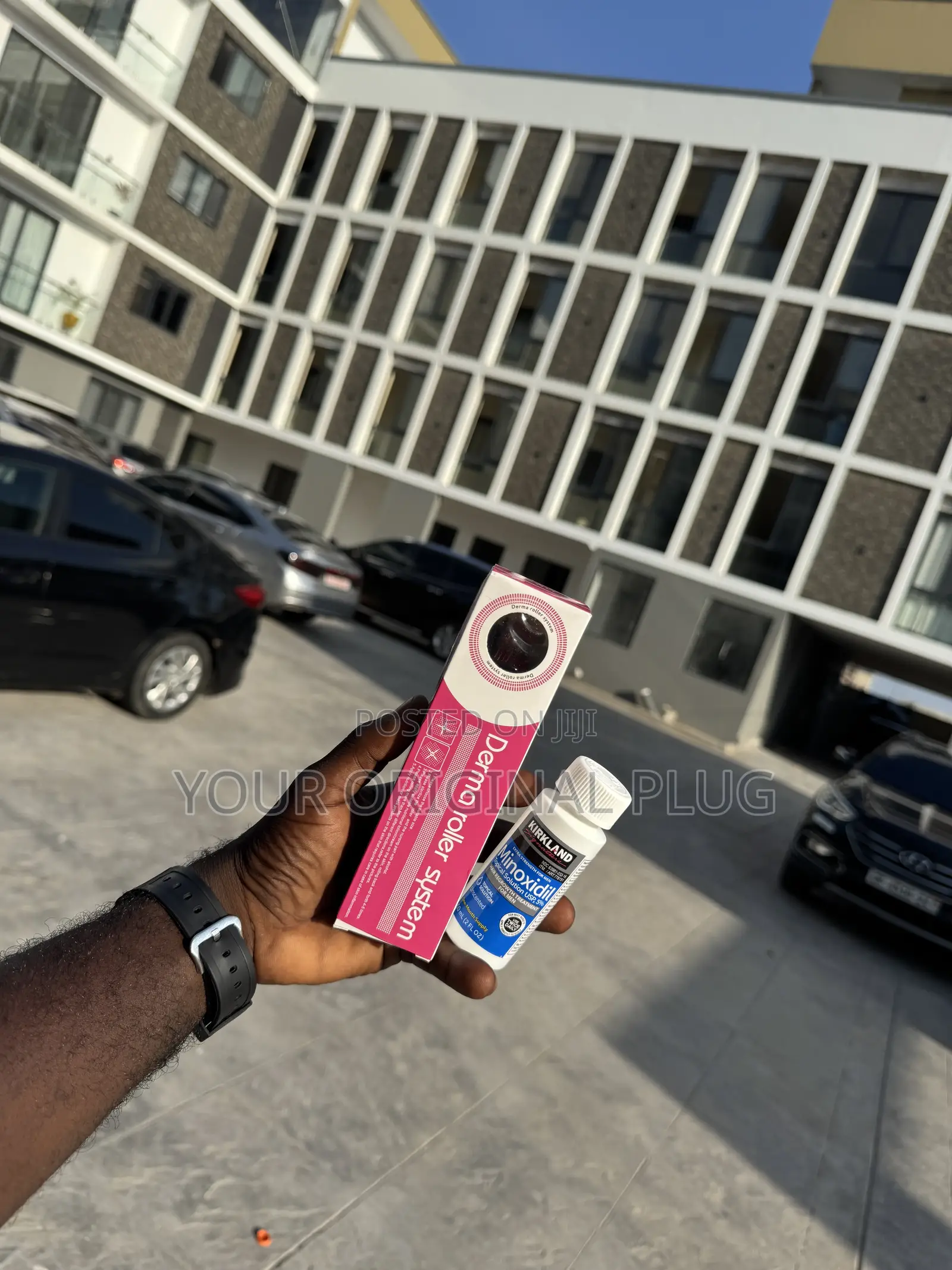 Stronger Beard,Fuller Hair—Kirkland Minoxidil + Derma Roller